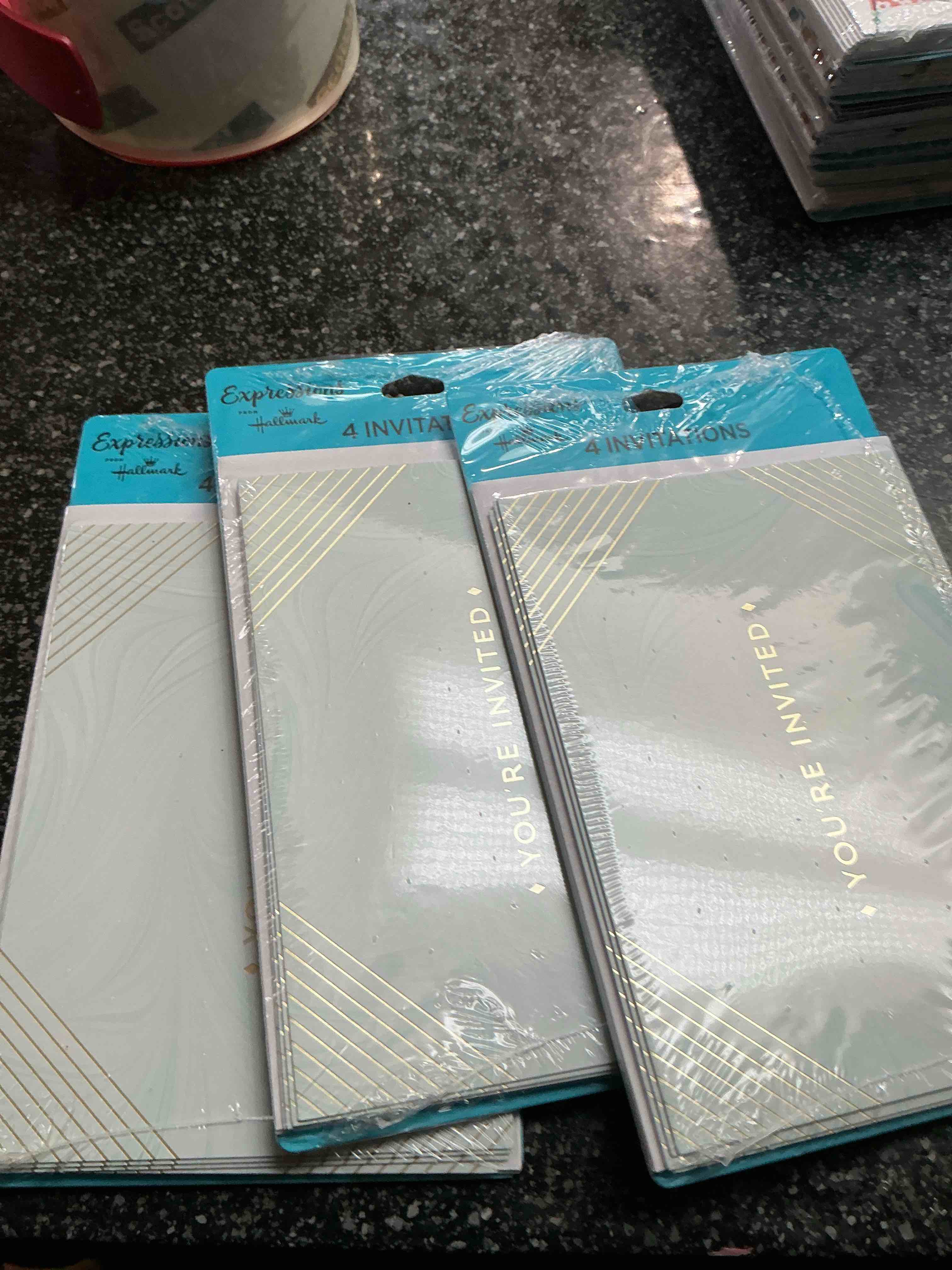 Expression By Hallmark Invitations Contains  4