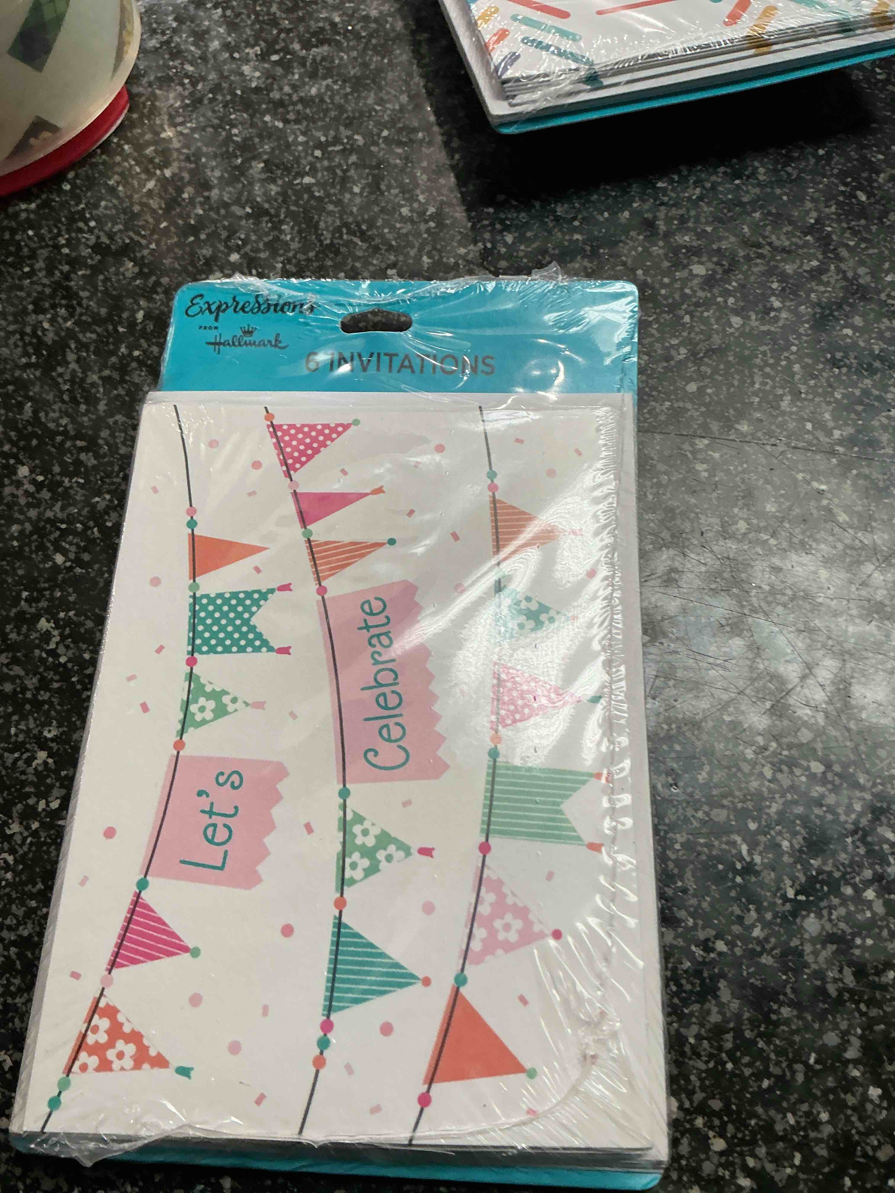 Expression By Hallmark 6 Invitation Cards 