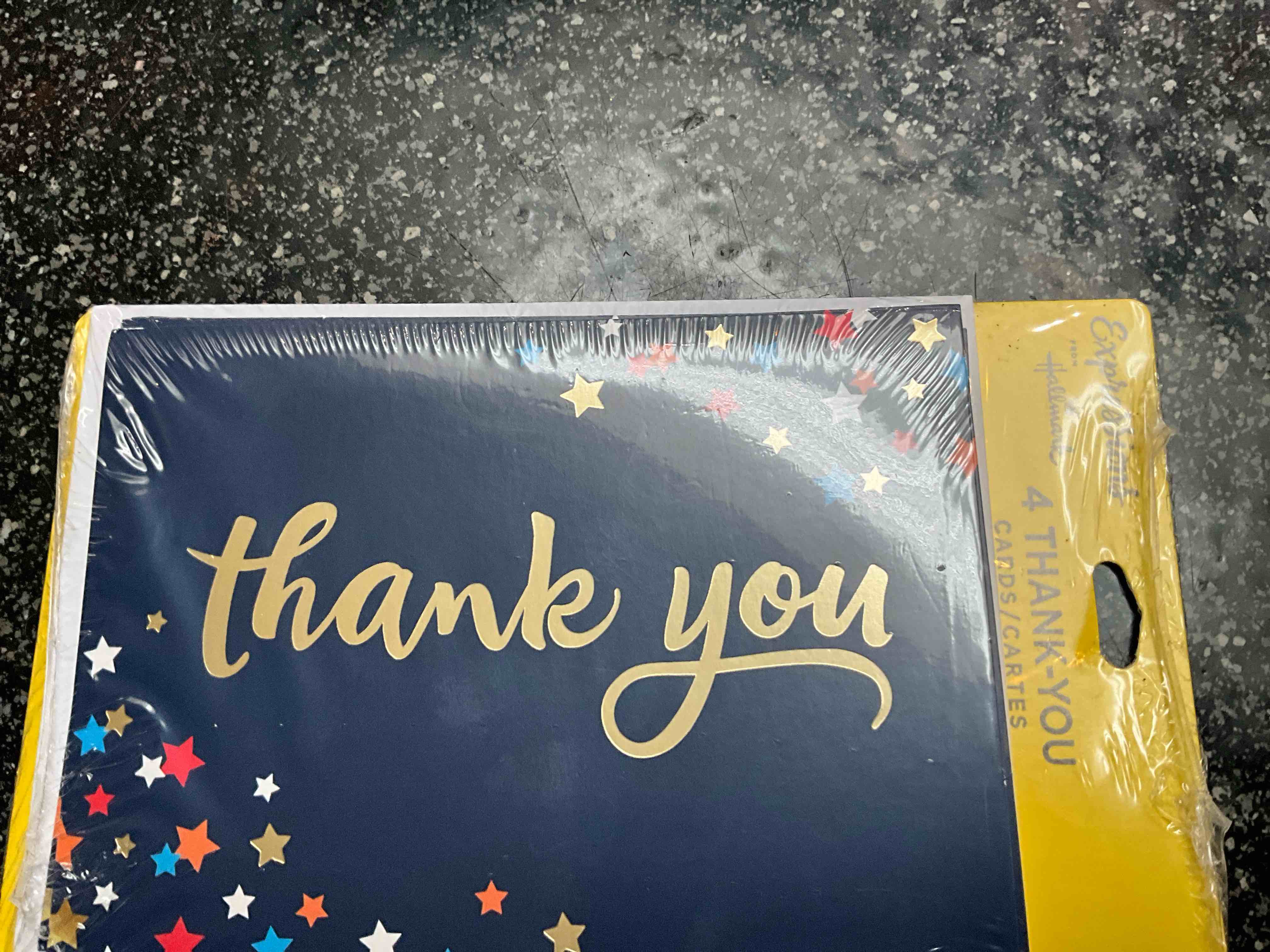 Hallmark Expressions - 4 Thank You Cards 