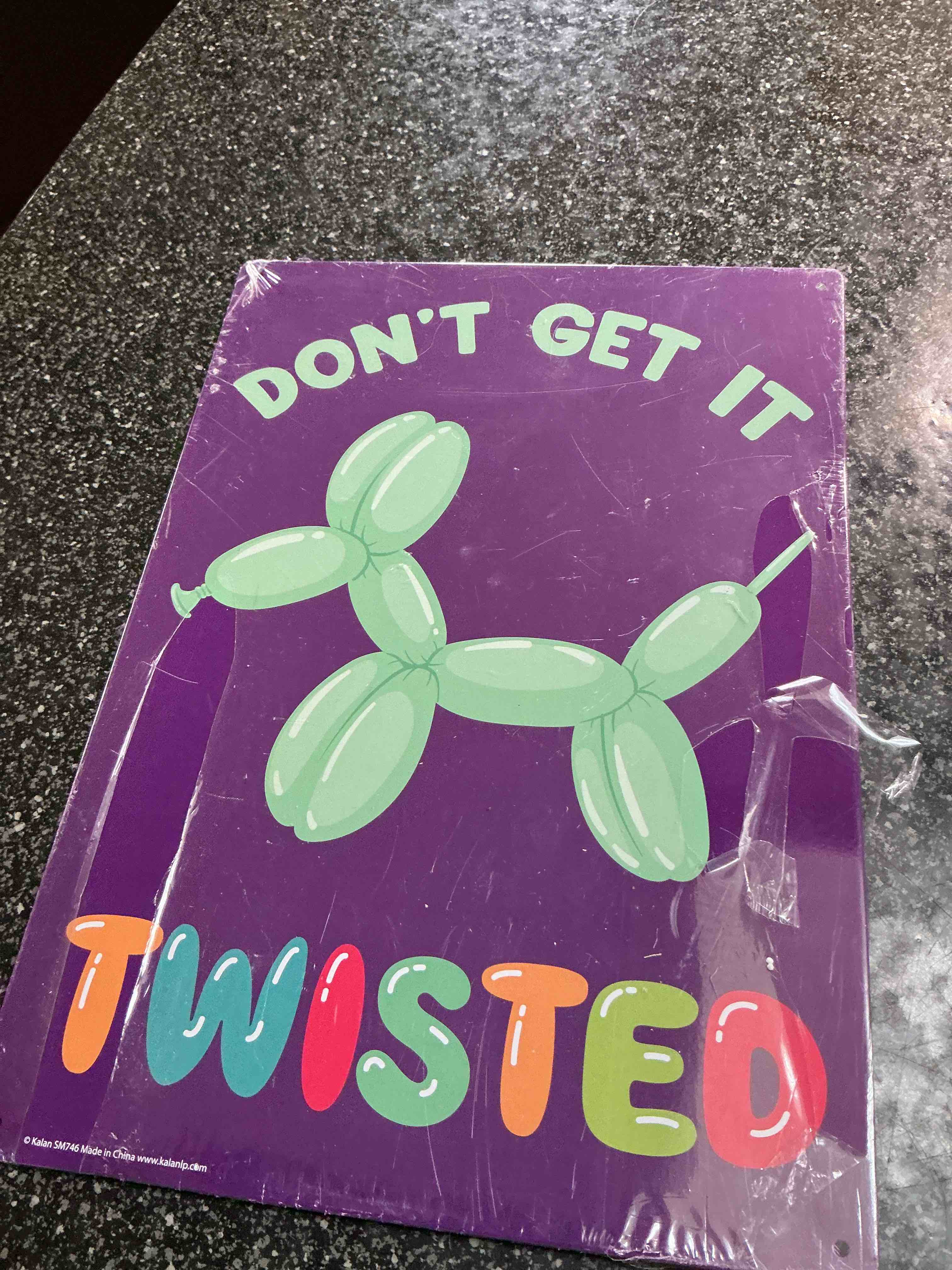 Condition photo showing New/Like New for Don’t Get It Twisted Decor 