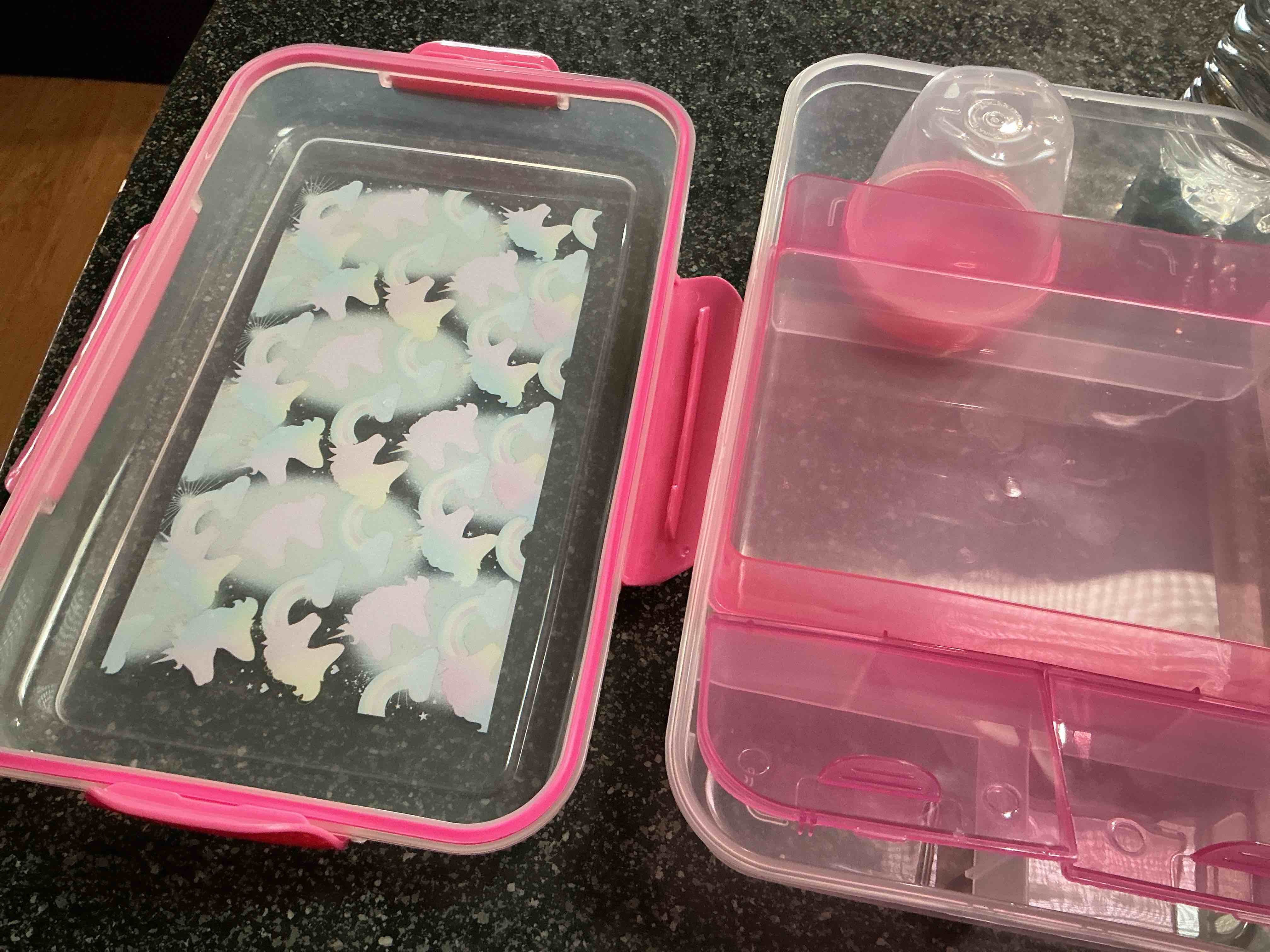 Condition photo showing New/Like New for Pink Lunch Box 