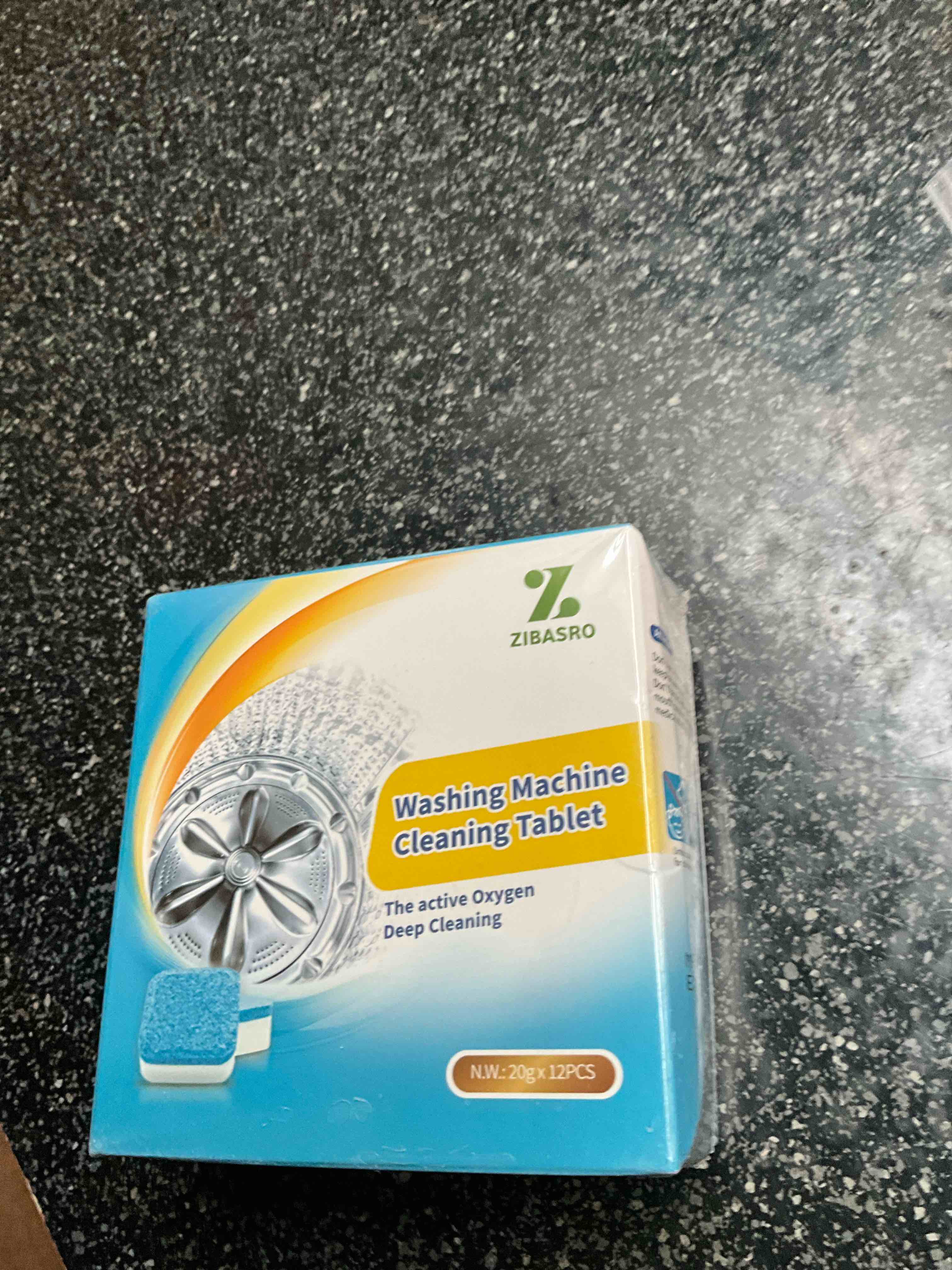 Condition photo showing New/Like New for Zibasro - Washing Machine Cleaning - active oxygen deep cleaning - 12 count  