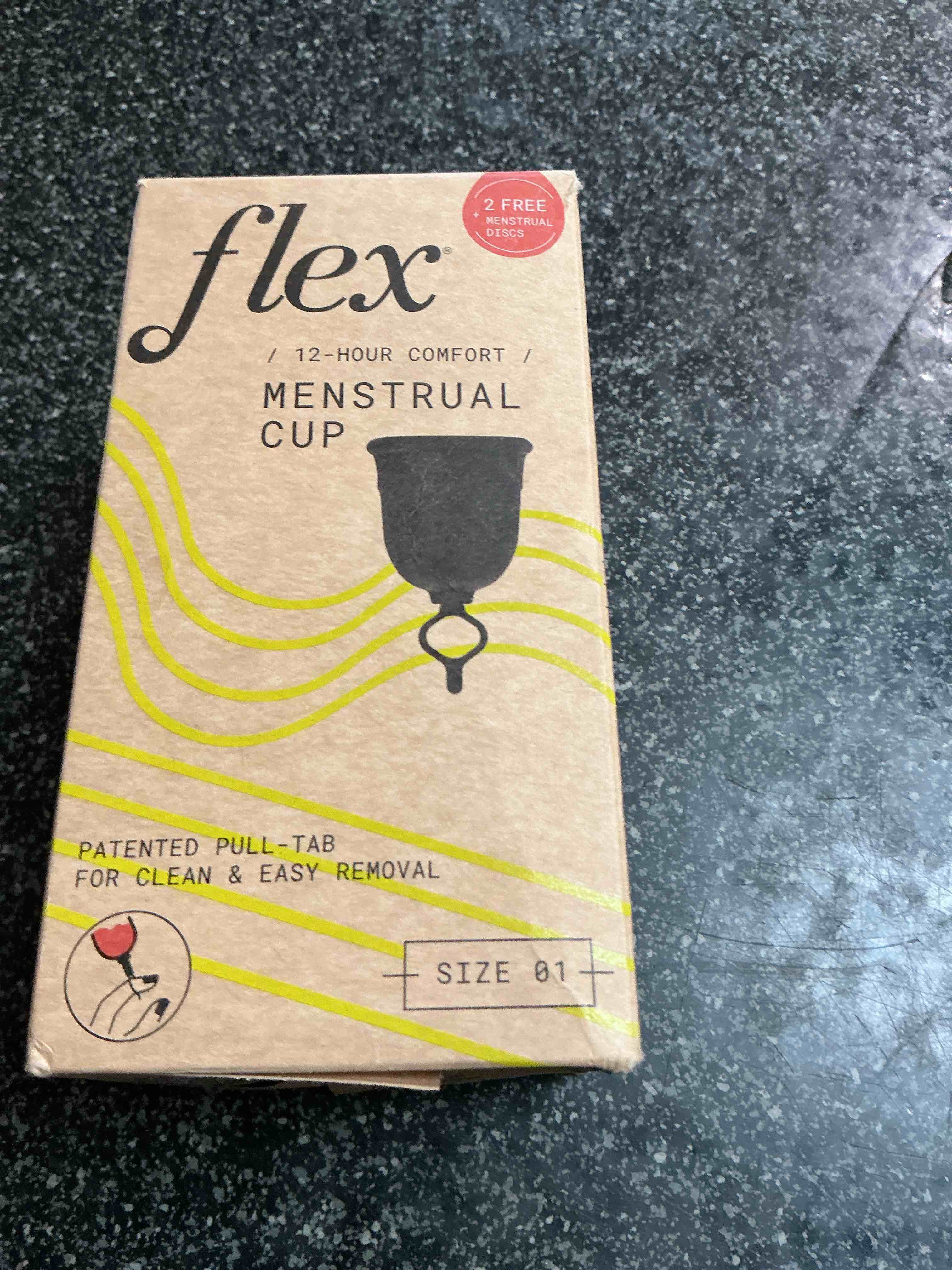 Condition photo showing New/Like New for Flex Menstrual Cup 
