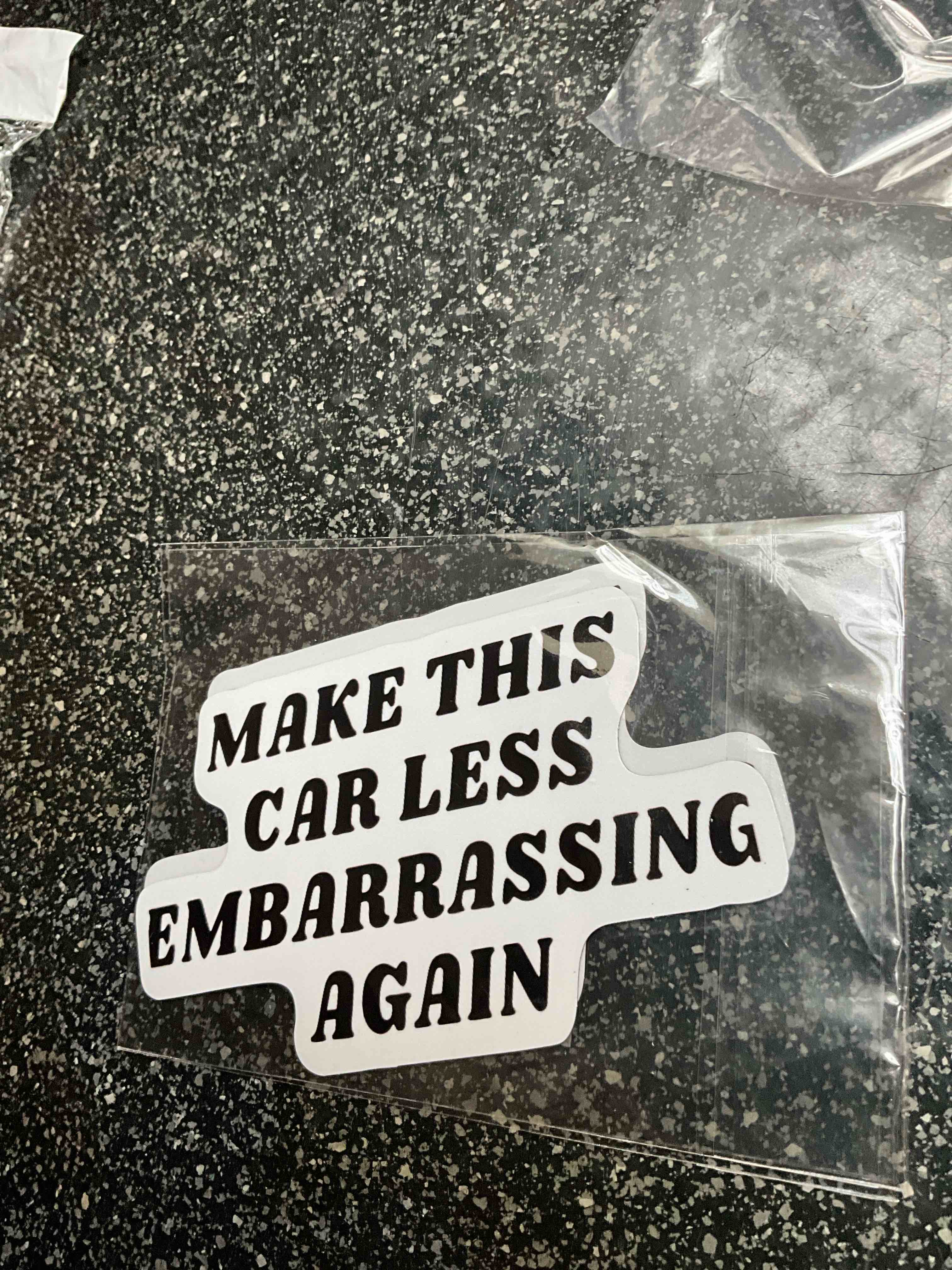 Condition photo showing New/Like New for Magnetic - Car Decal 