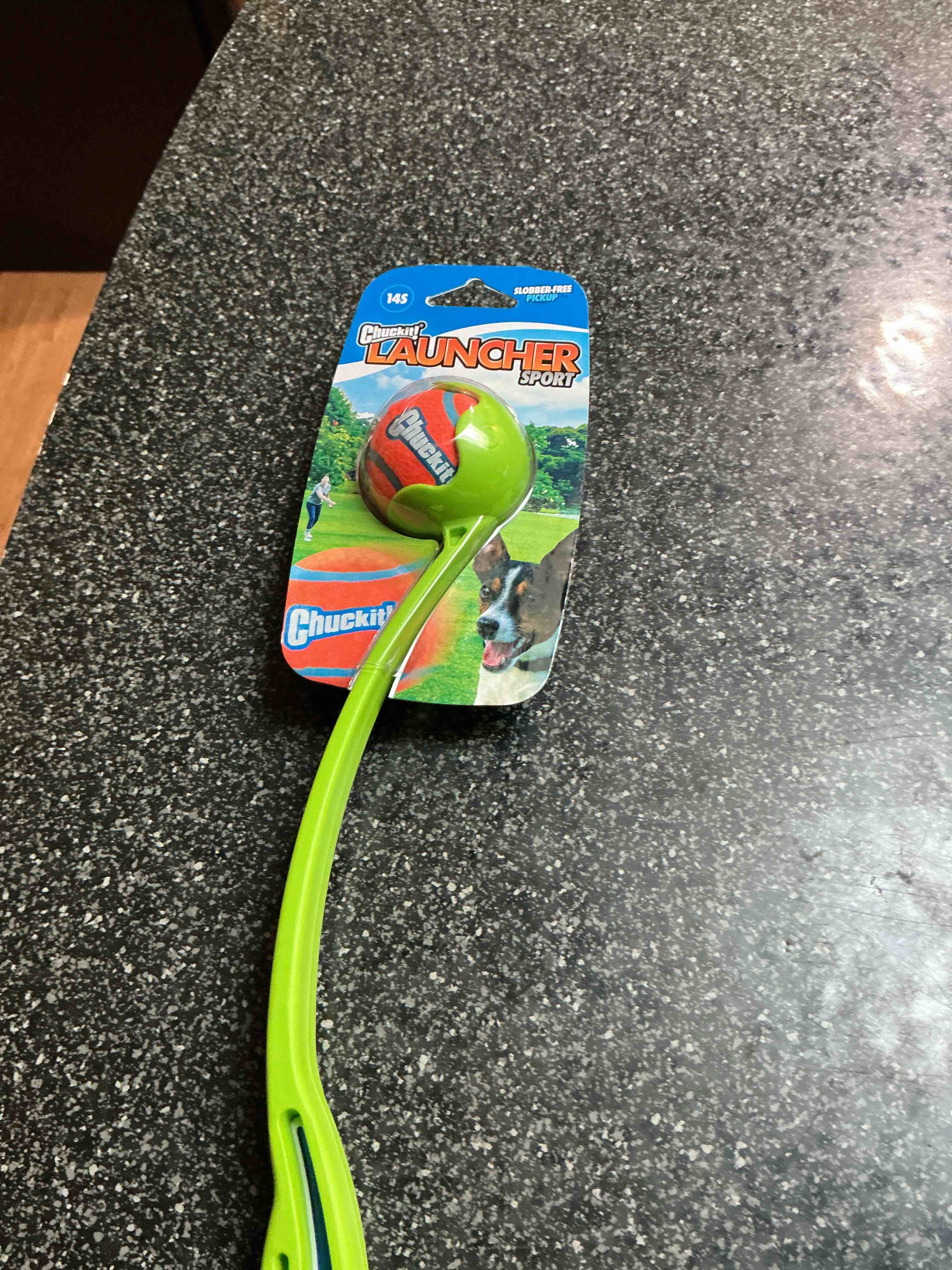 Condition photo showing New/Like New for Chuckit Launcher Sport Slobber Free Pickup 