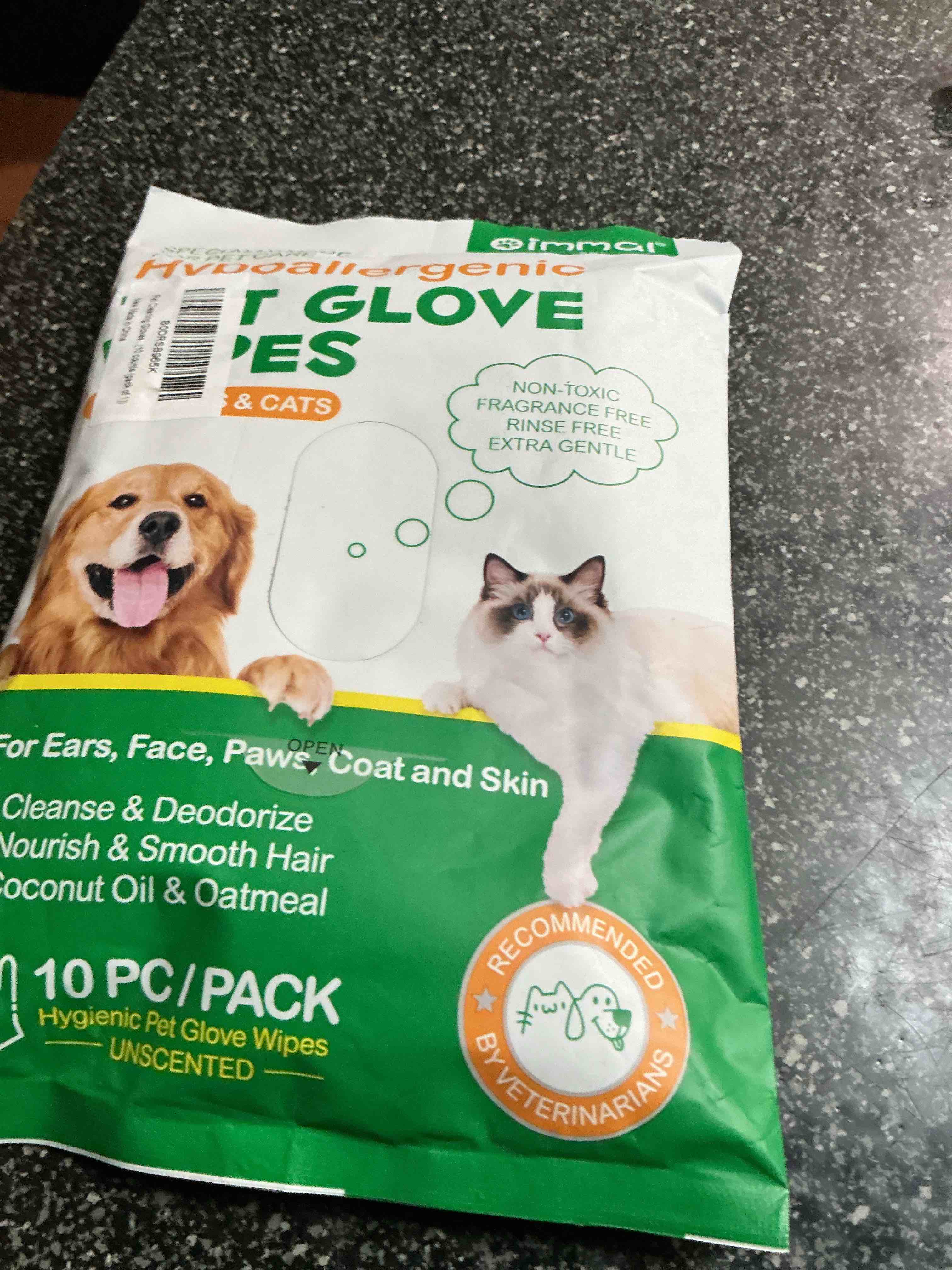 Condition photo showing New/Like New for Hypoallergenic Pet Gloves 10 Pack 
