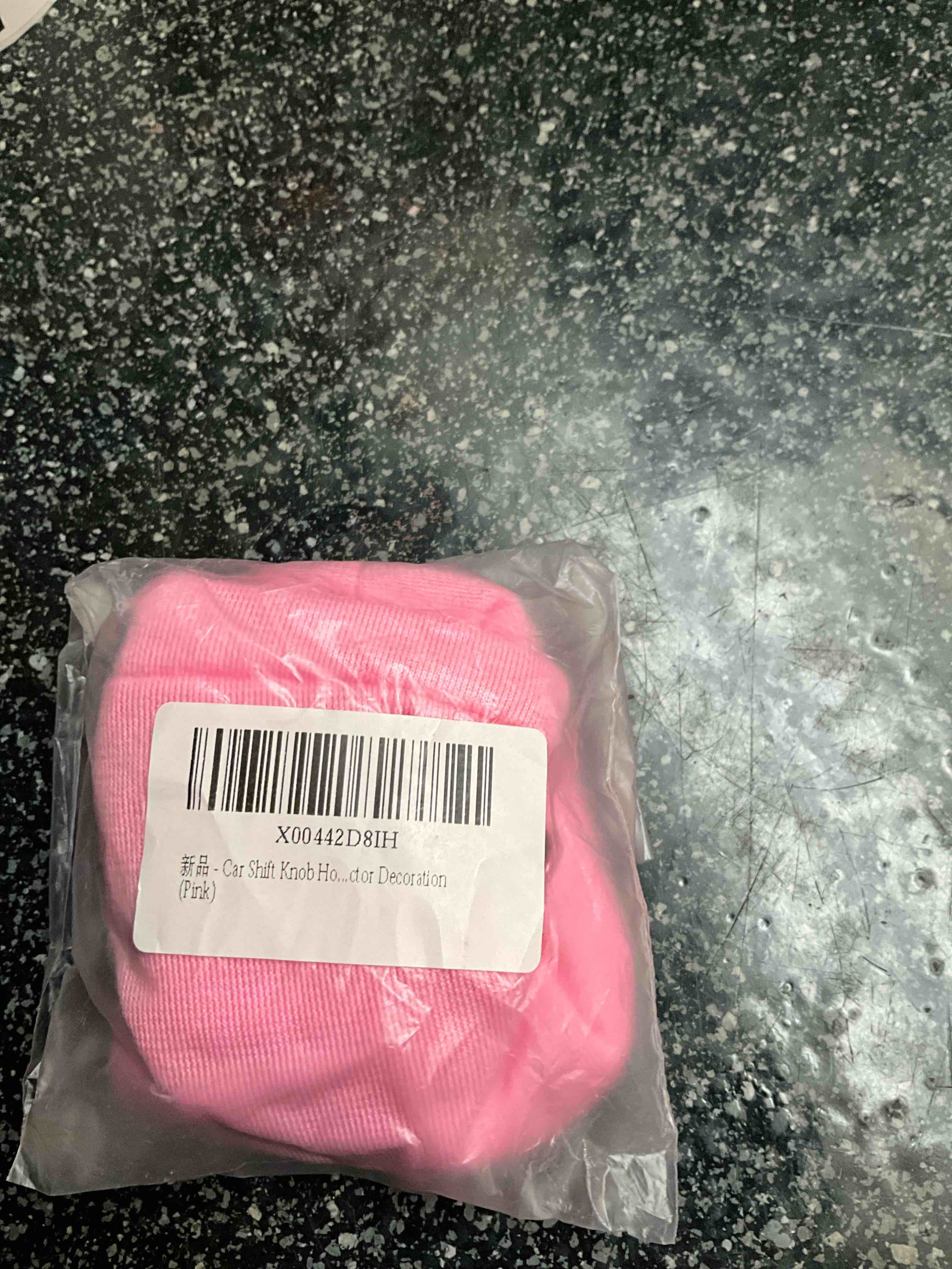 Condition photo showing New/Like New for Car Shifter Knob Cover - Pink 