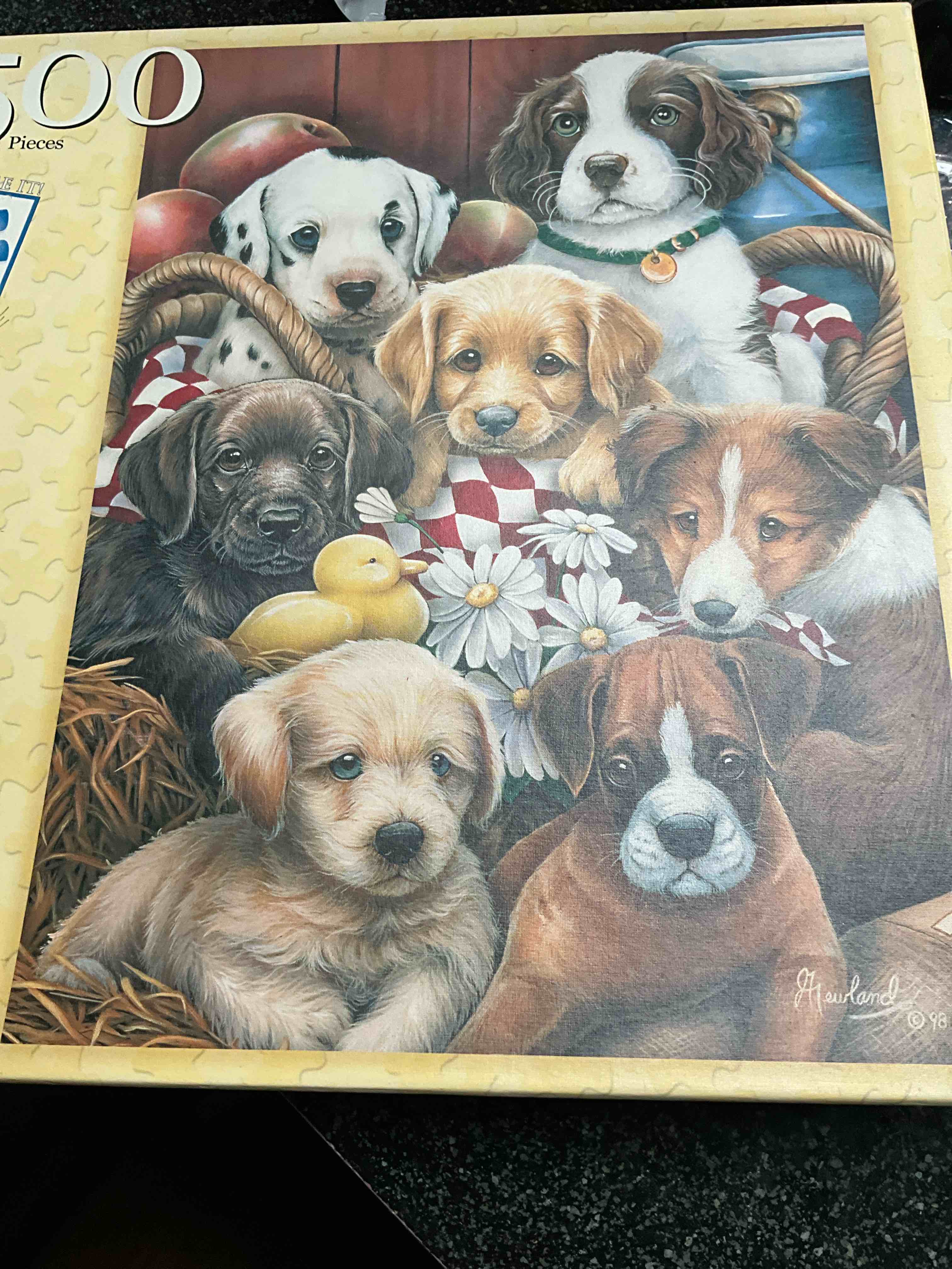 Condition photo showing New/Like New for Puppy Pals - 500 Pcs Puzzle
