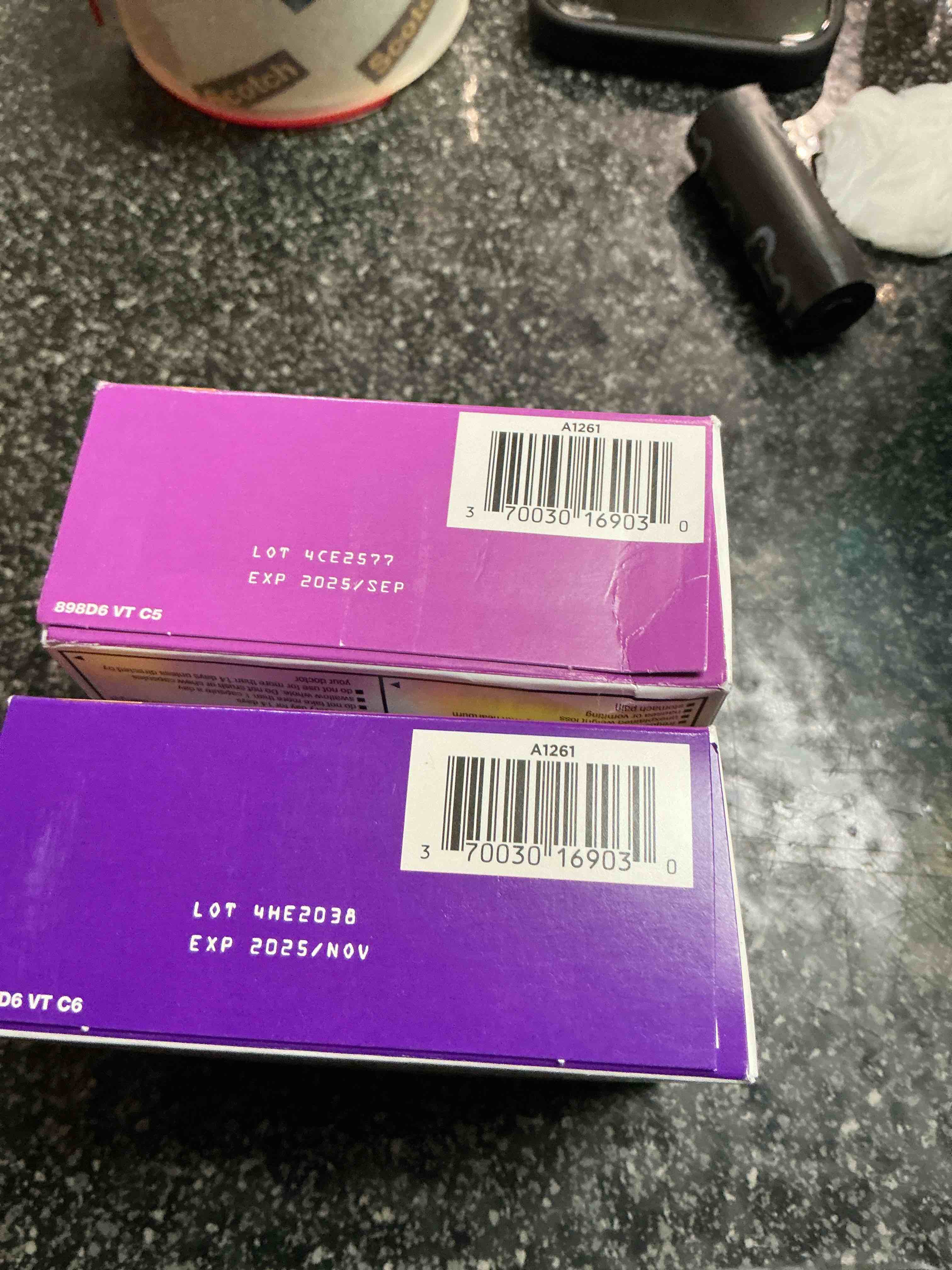 Condition photo showing As Is for DG Health Esomeprazole Magnesium 20 MG. 28 Capsules