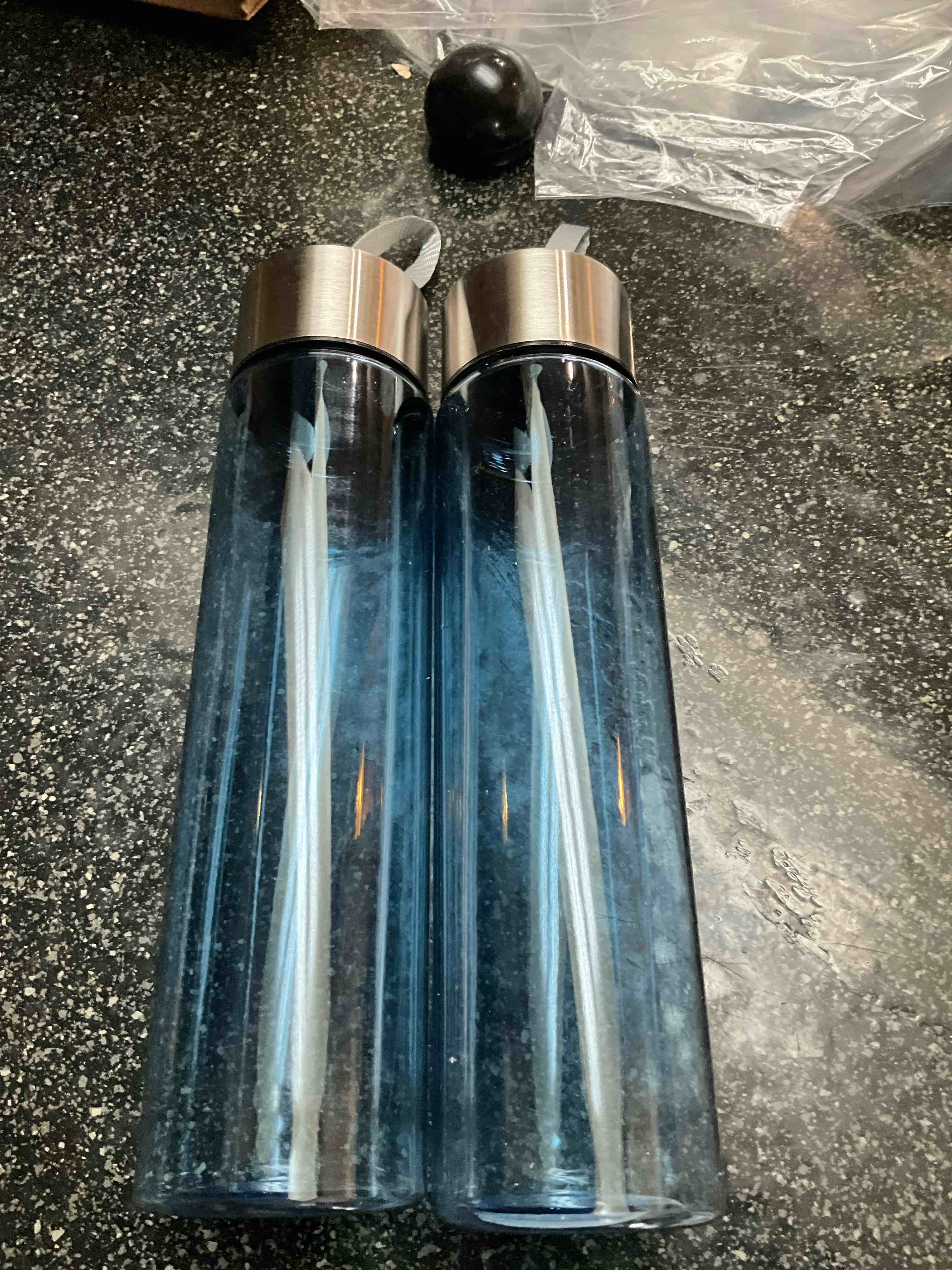 Condition photo showing New/Like New for Mainstays - 18oz Water Bottle - With Carry Handle 