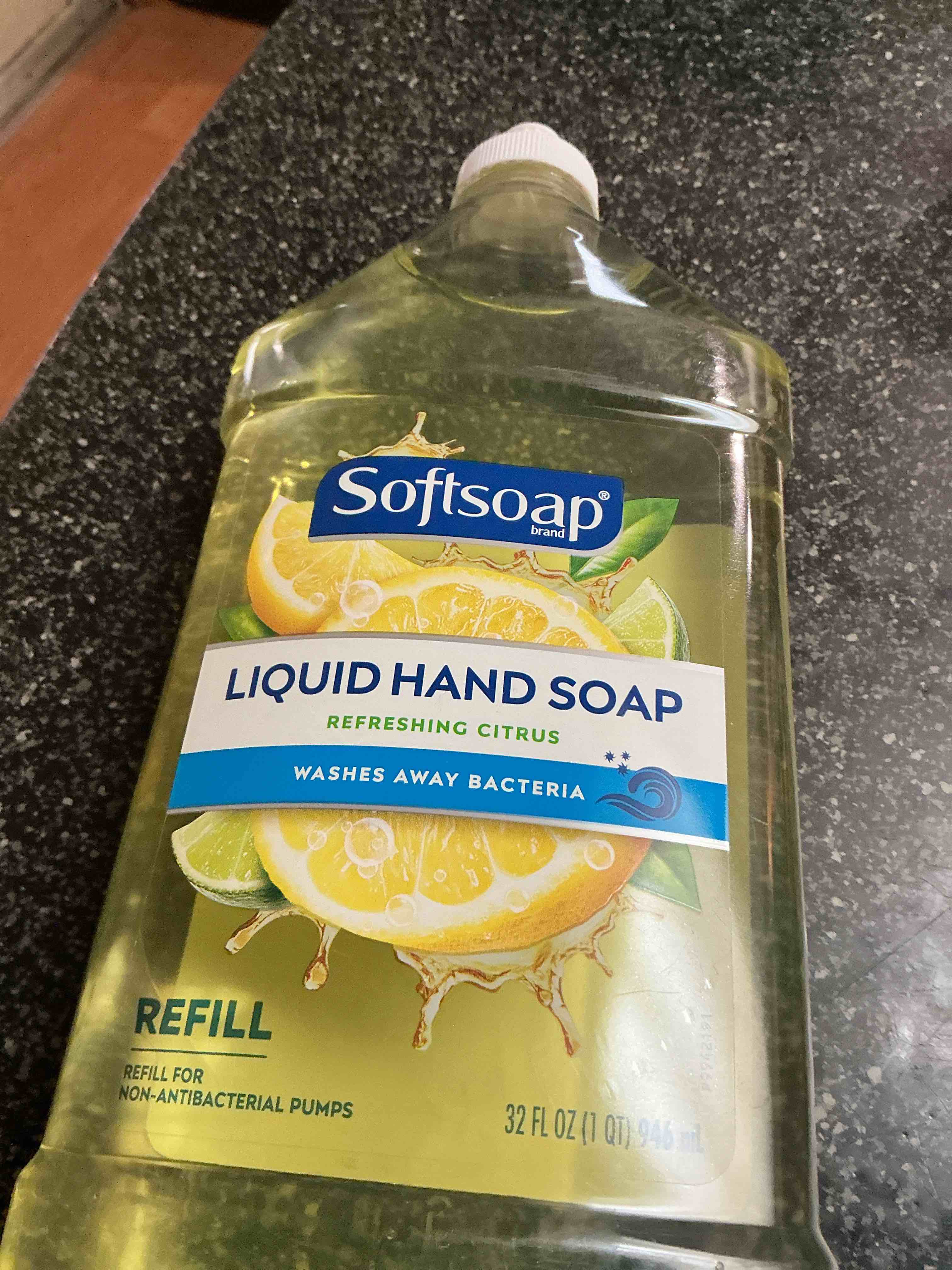 Softsoap Liquid Hand Soap Refill, Refreshing Citrus with Lemon Scent - 32 Fluid Ounce