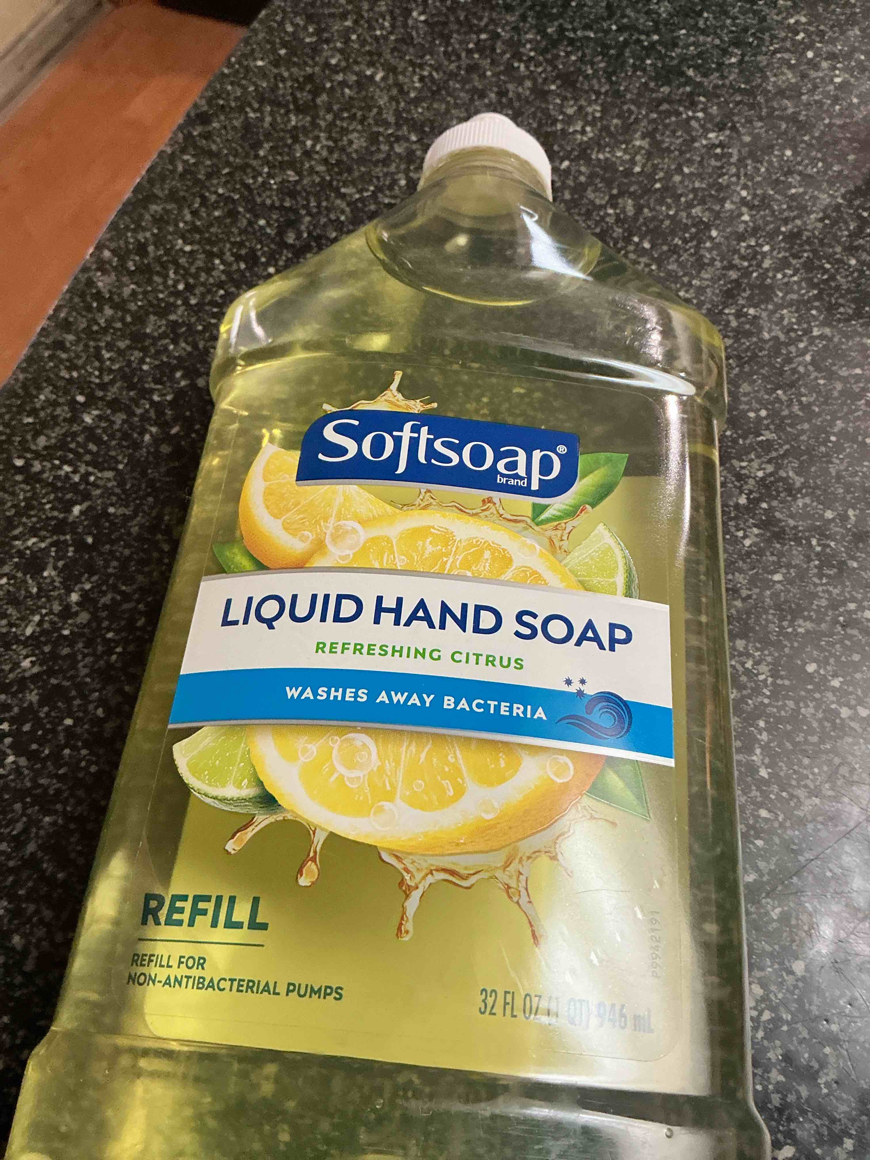 Condition photo showing New/Like New for Softsoap Liquid Hand Soap Refill, Refreshing Citrus with Lemon Scent - 32 Fluid Ounce