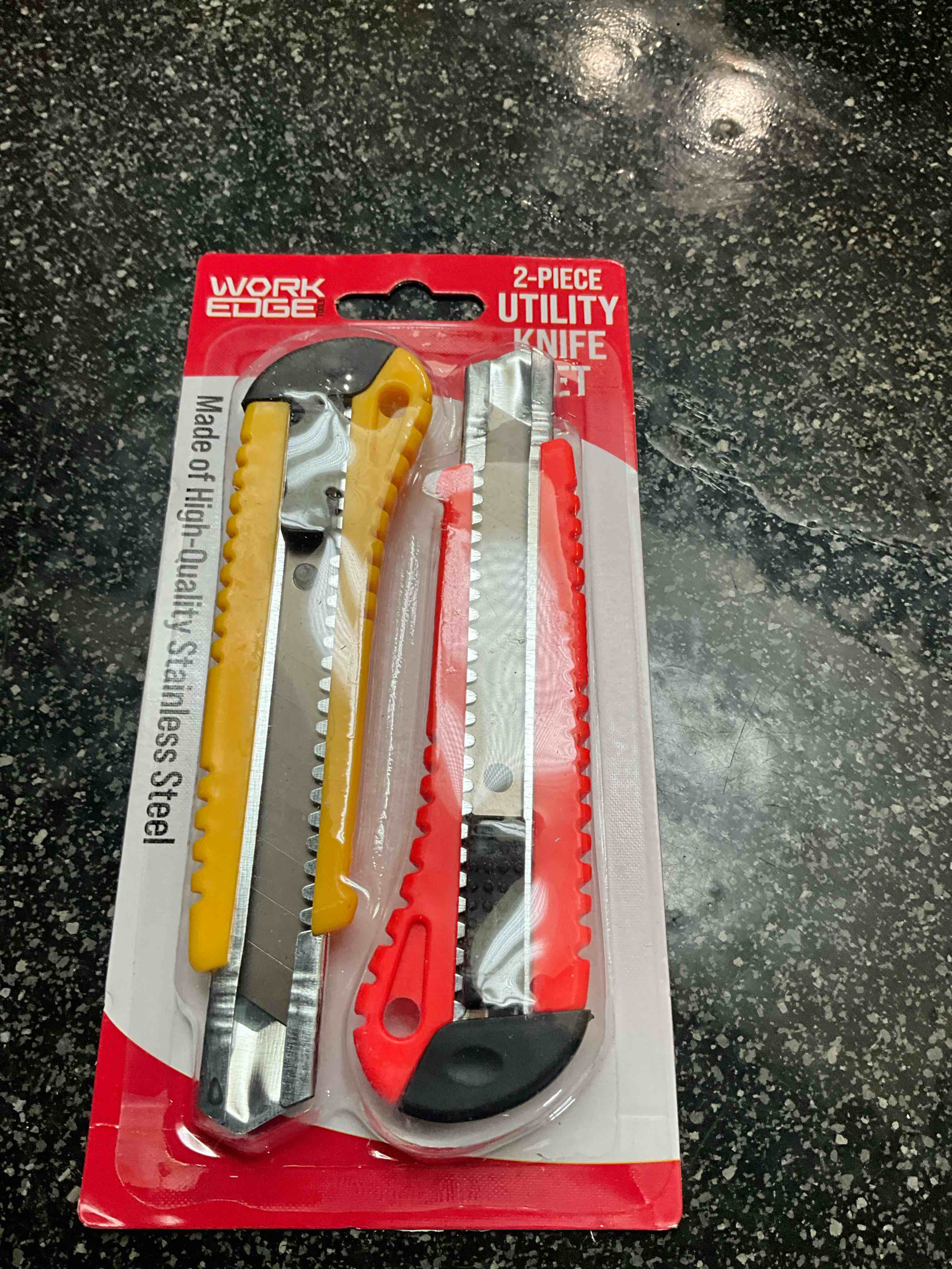 Condition photo showing New/Like New for Work Edge - 2 pc Utility Knife Set 