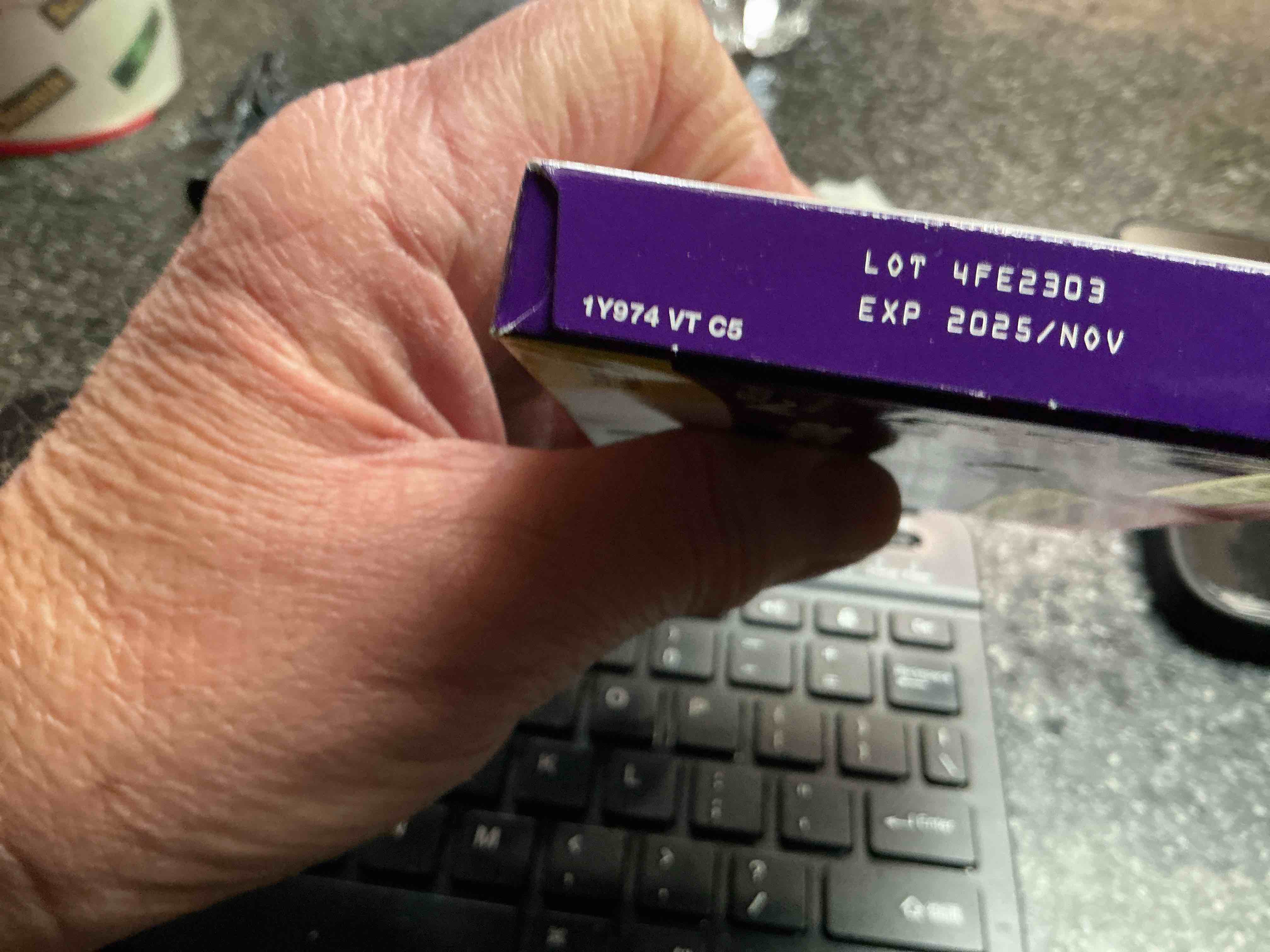 Condition photo showing As Is for DG Health Omeprazole Delayed release Orally Disintegrating Tablets 20 MG. 14 Tablets 