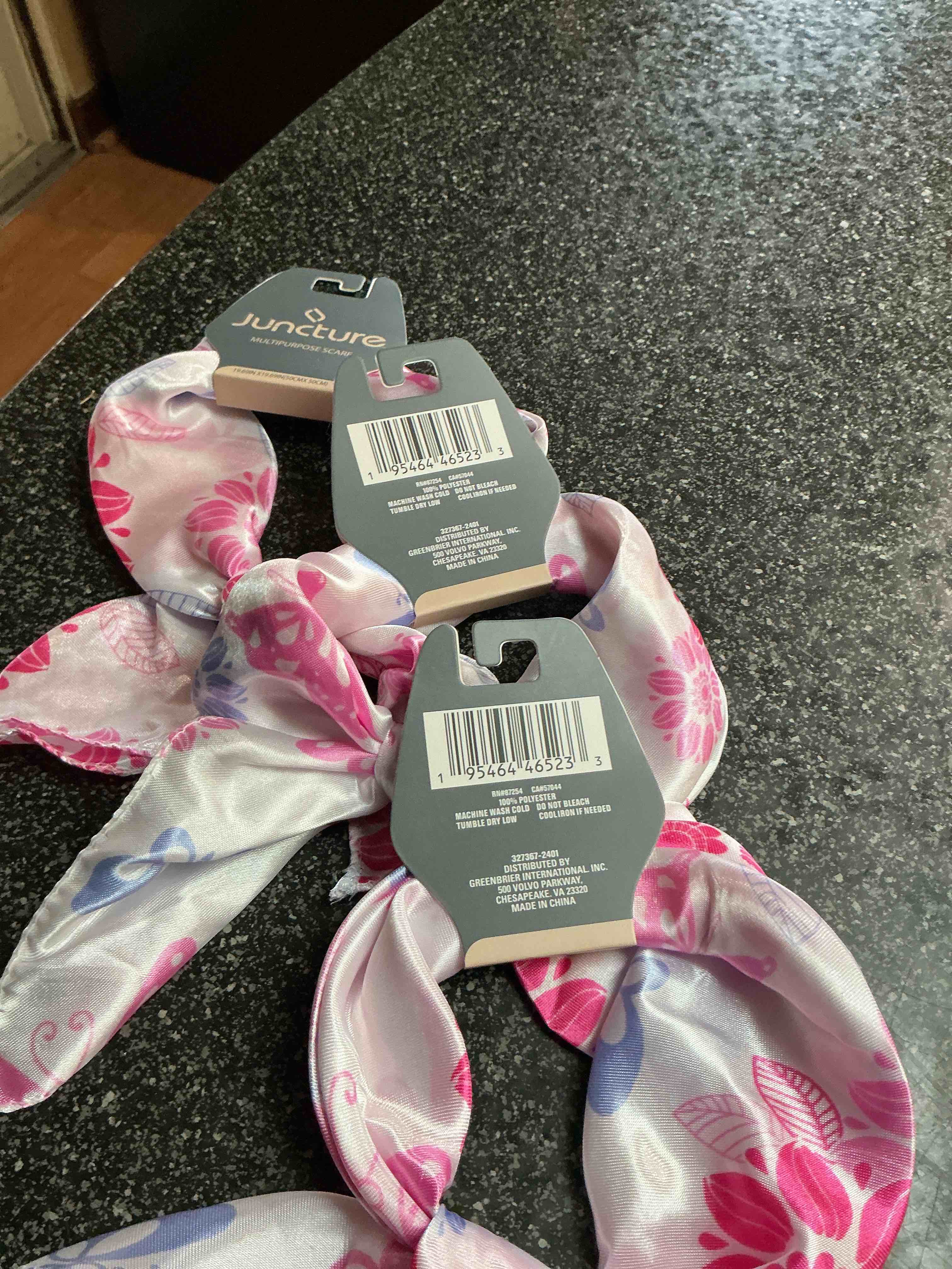 Condition photo showing New/Like New for Juncture Multipurpose Scarf  19 X 19