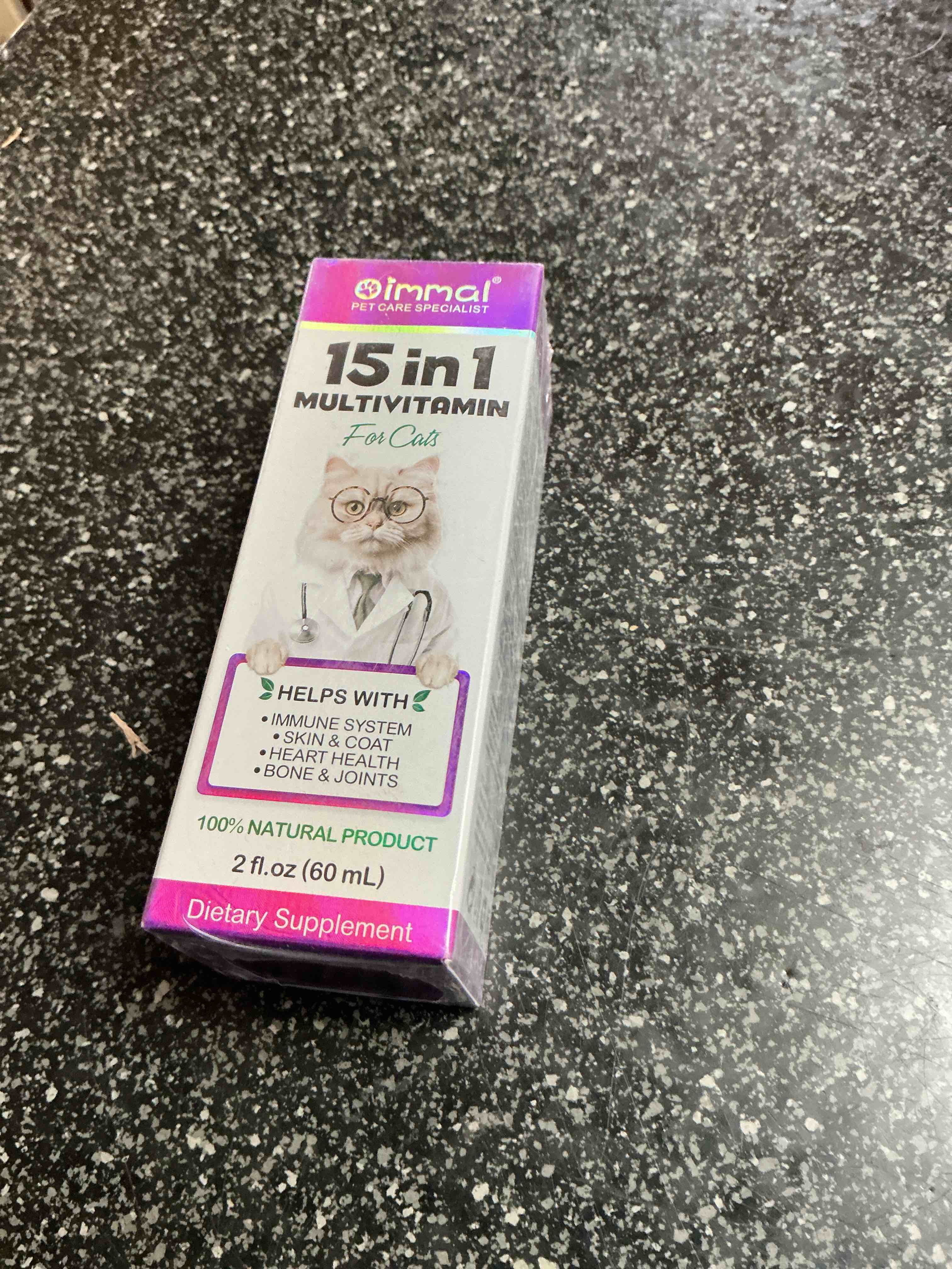 Condition photo showing New/Like New for Immal 15 In 1 Multivitamin 2 OZ. 