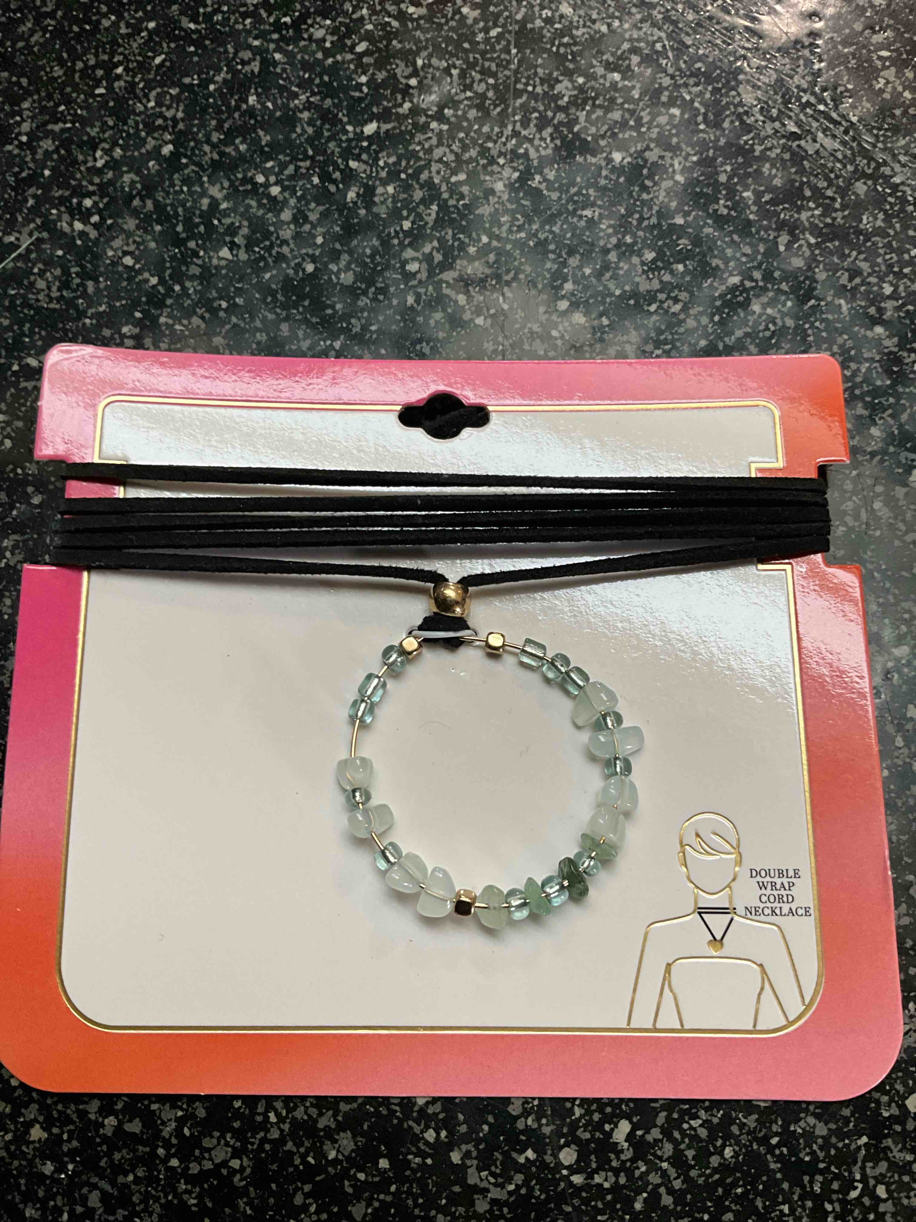 Condition photo showing New/Like New for Double Wrap Cord Necklace 