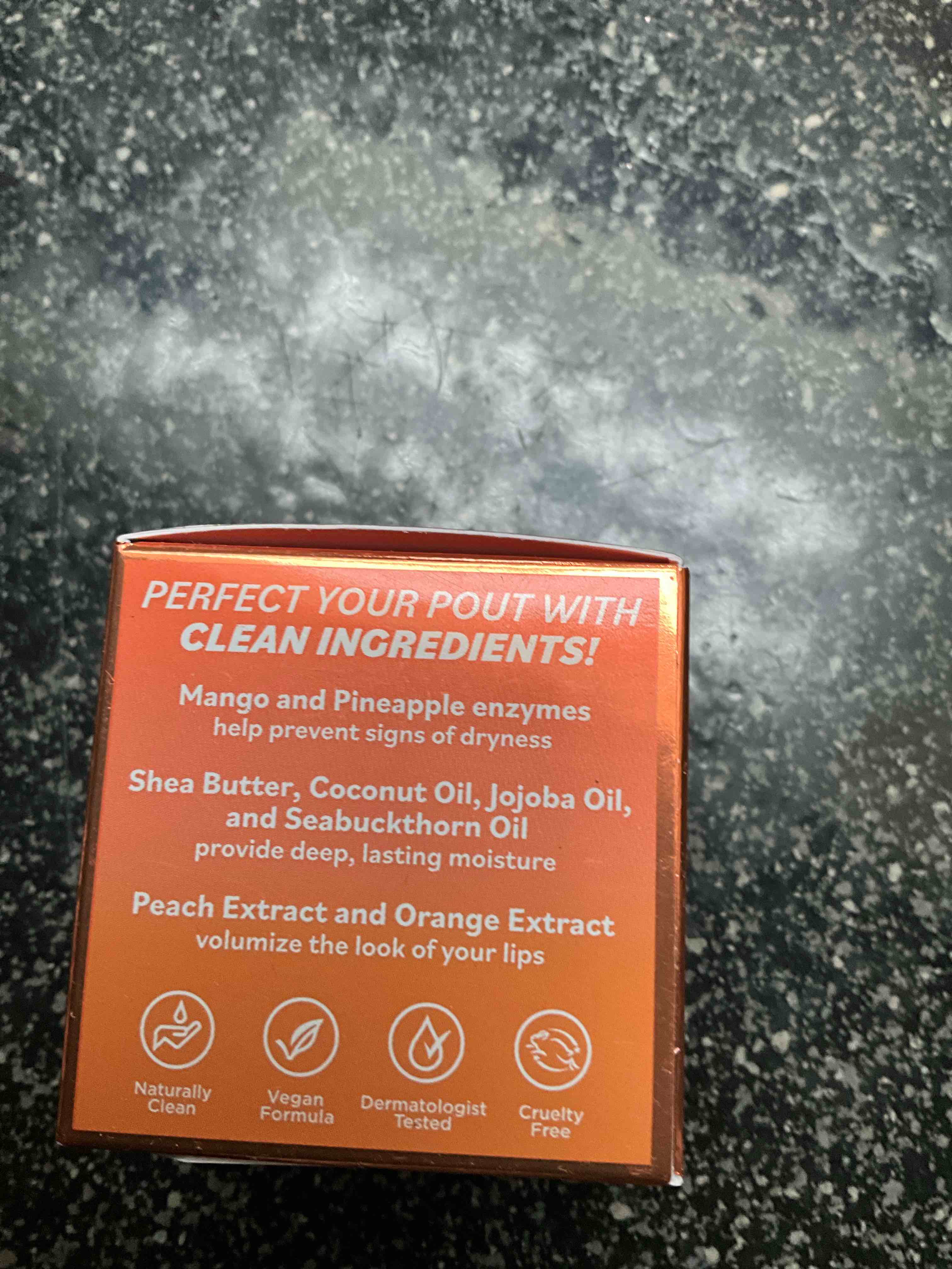 Condition photo showing New/Like New for Sundae Glow - Overnight Lip Mask - Peach & Orange - .7 oz  