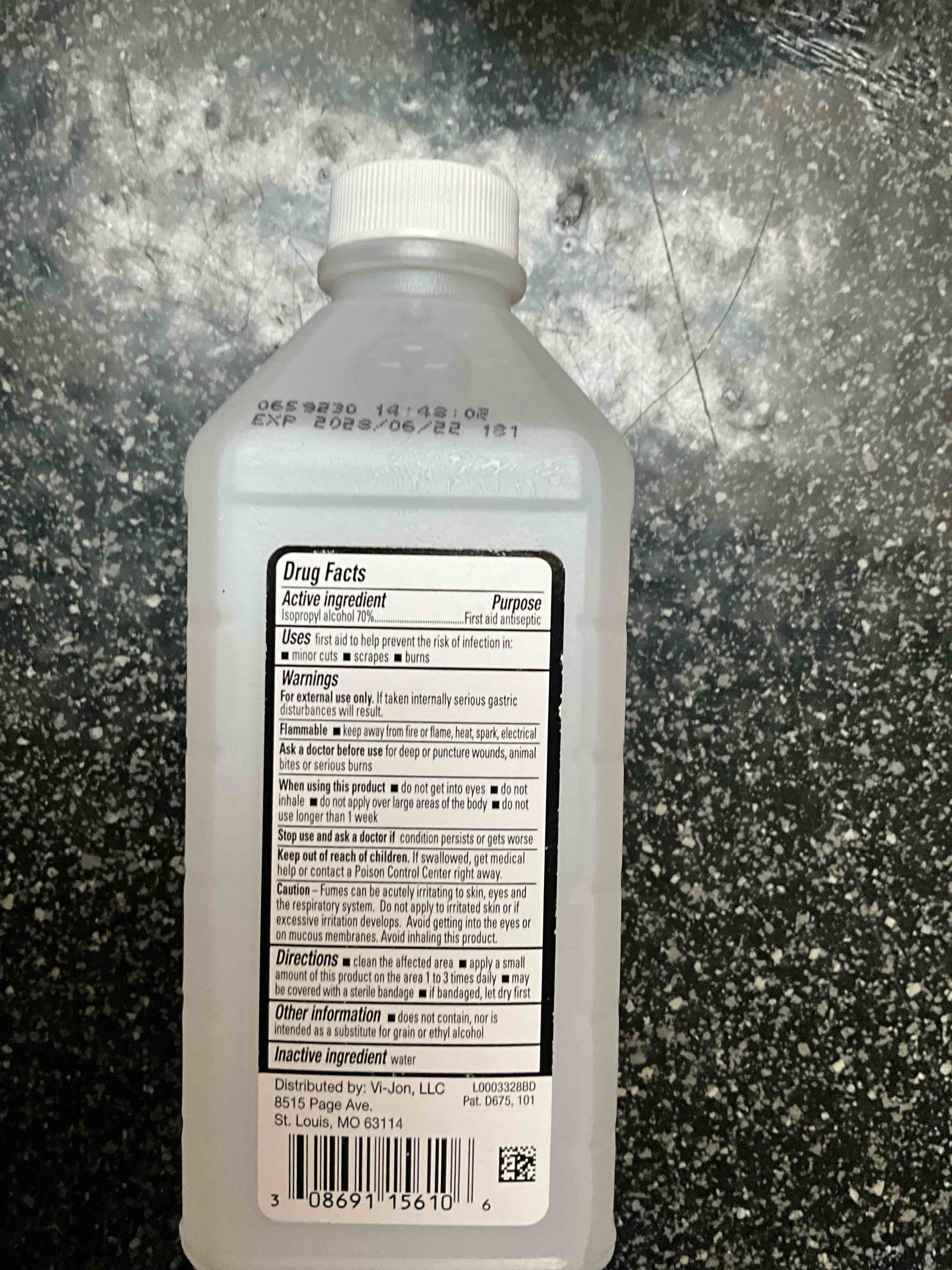 Condition photo showing New/Like New for Vi-Jon Swan Isoprophyl Alcohol, 70% 16 Fl Oz