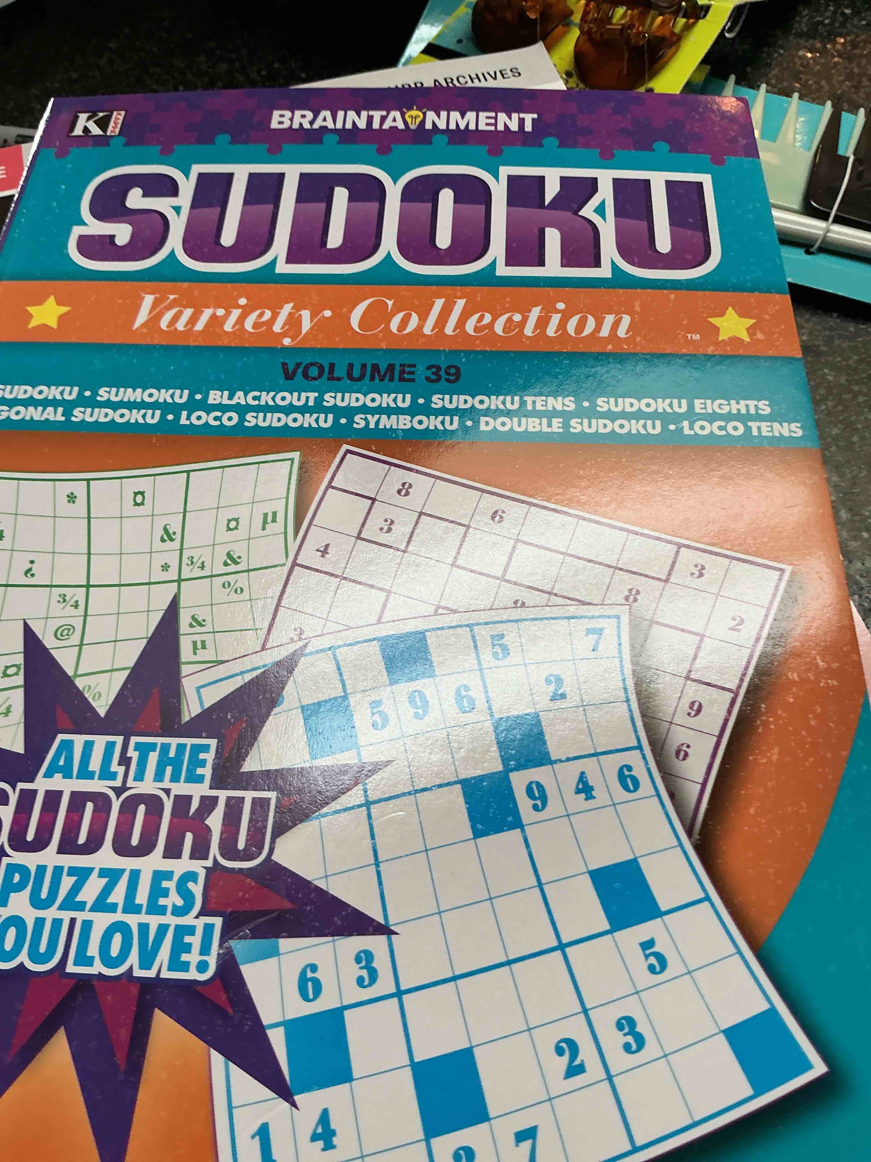 Condition photo showing New/Like New for Kappa Braintainment   Sudoku Variety Collection Volume 39