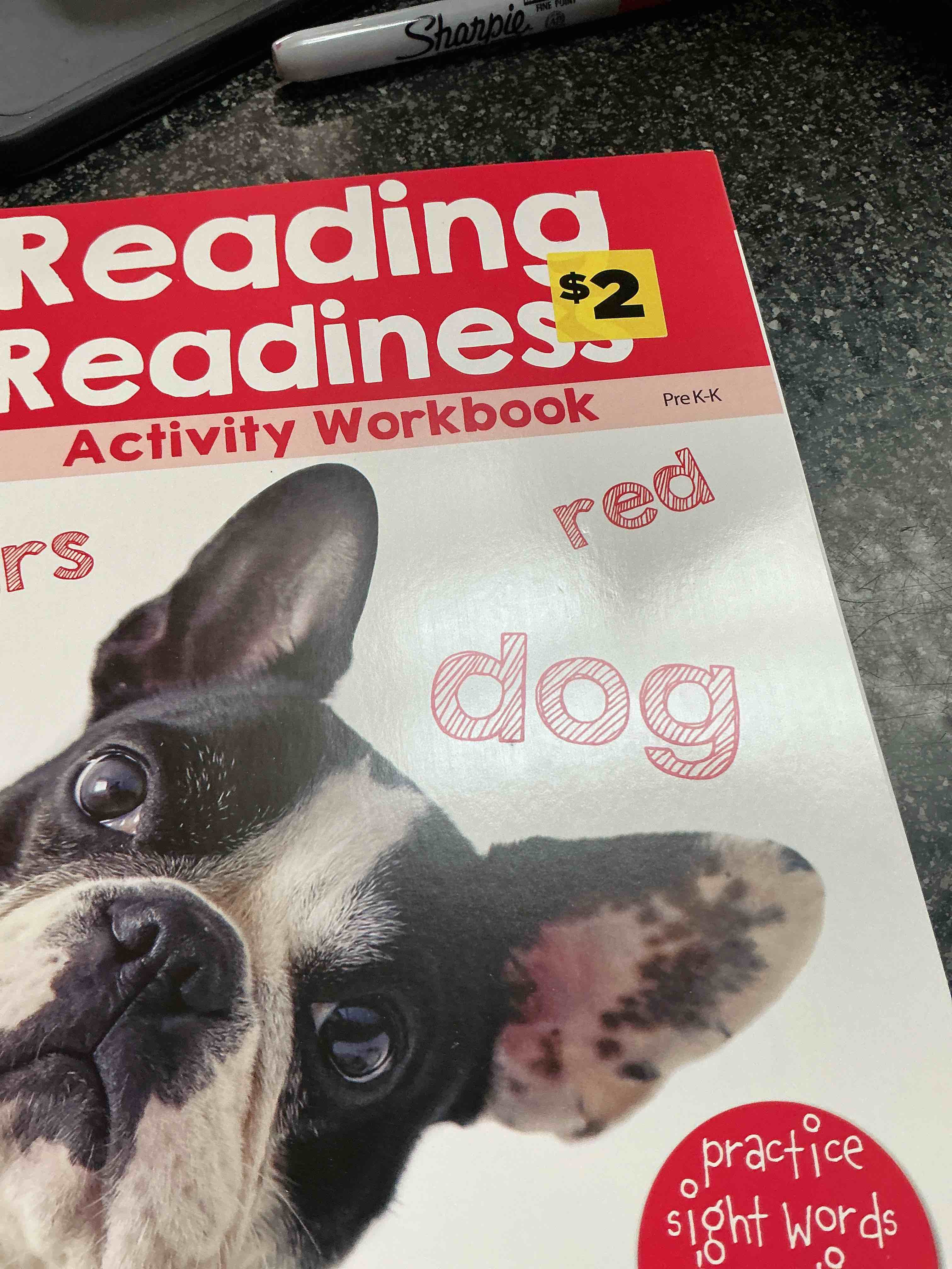 Reading Readiness Activity Workbook 