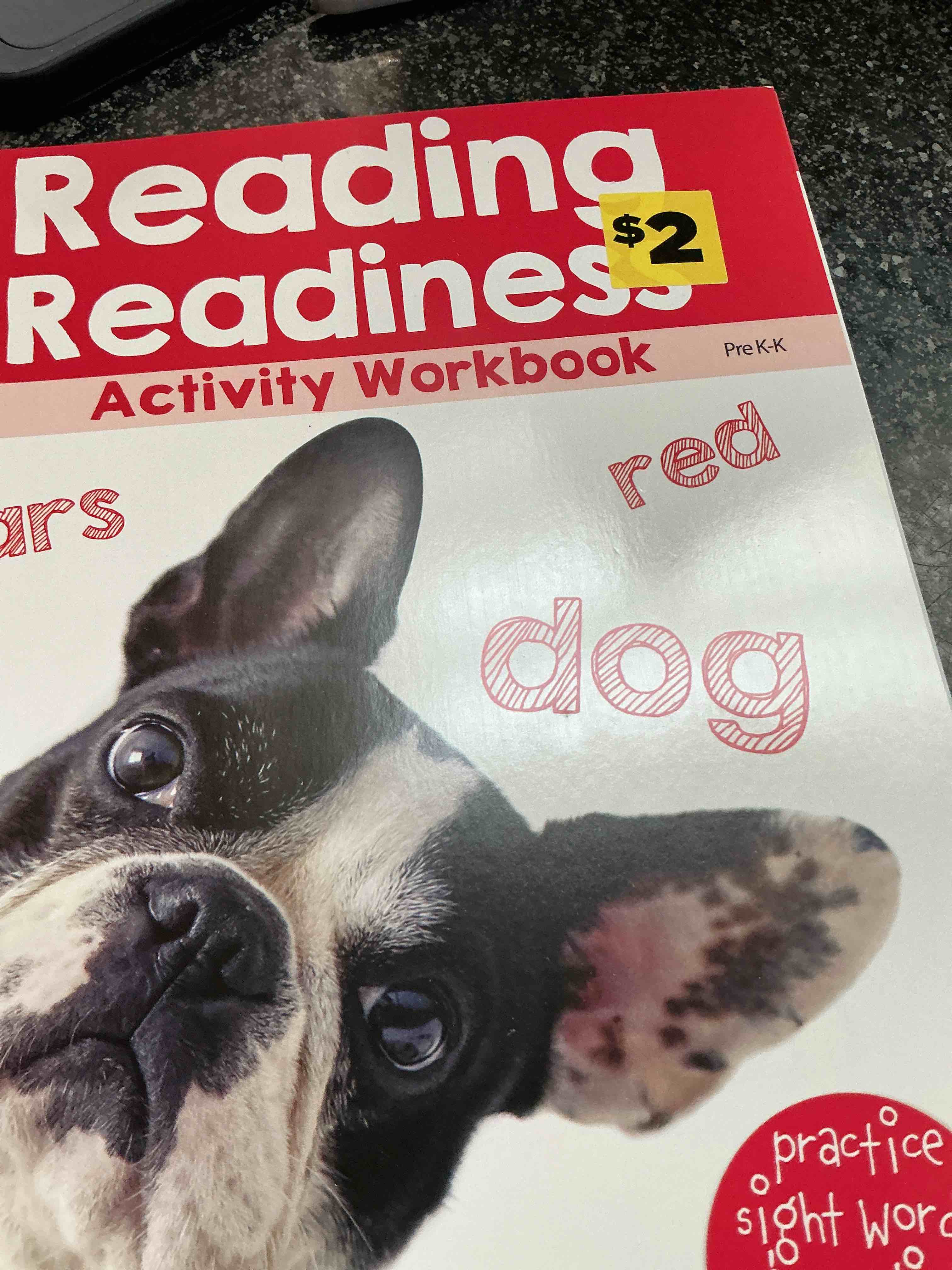 Condition photo showing New/Like New for Reading Readiness Activity Workbook 