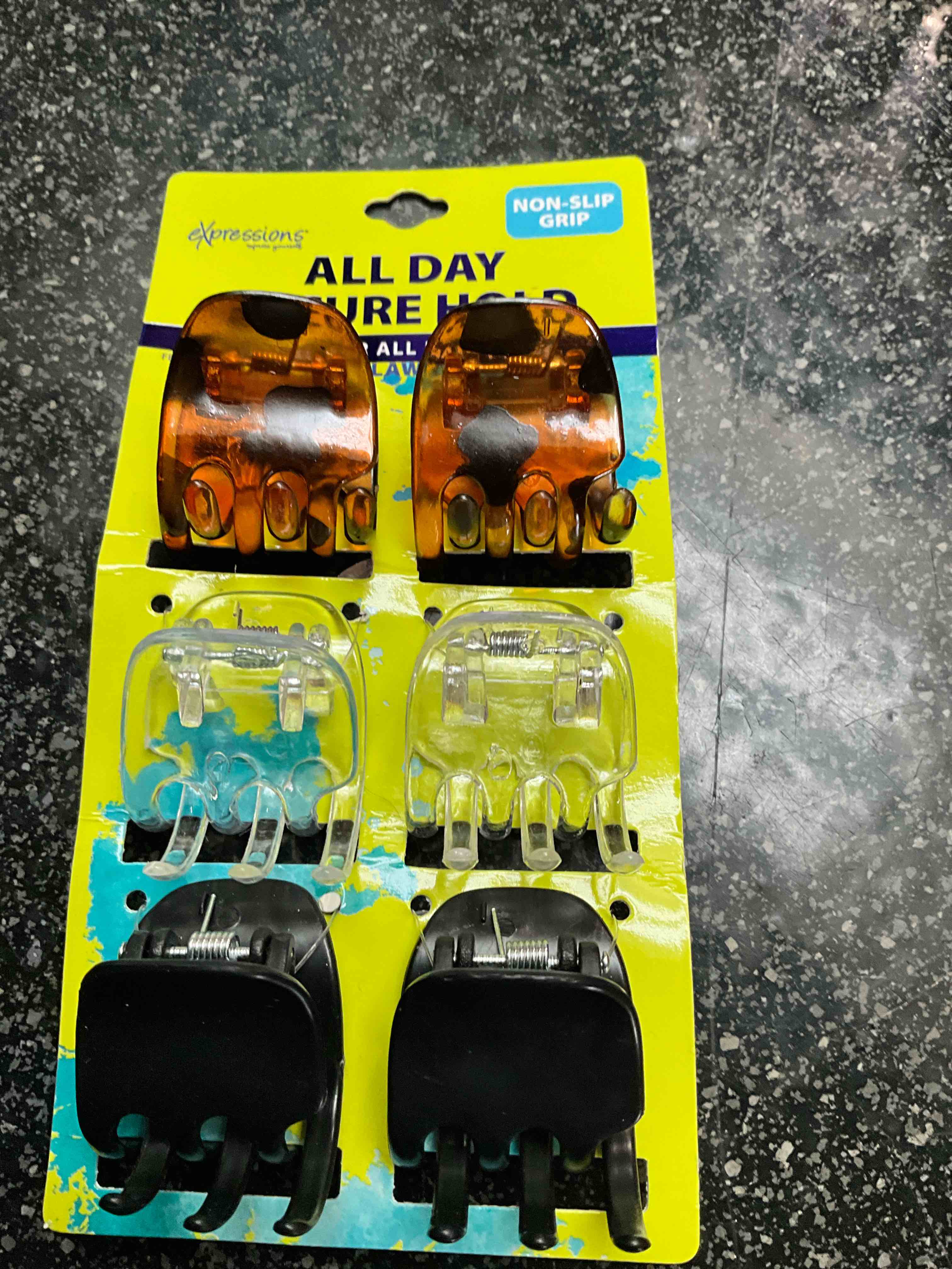 Condition photo showing New/Like New for Expressions - All Day Secure Hold 6 pc claw clips 