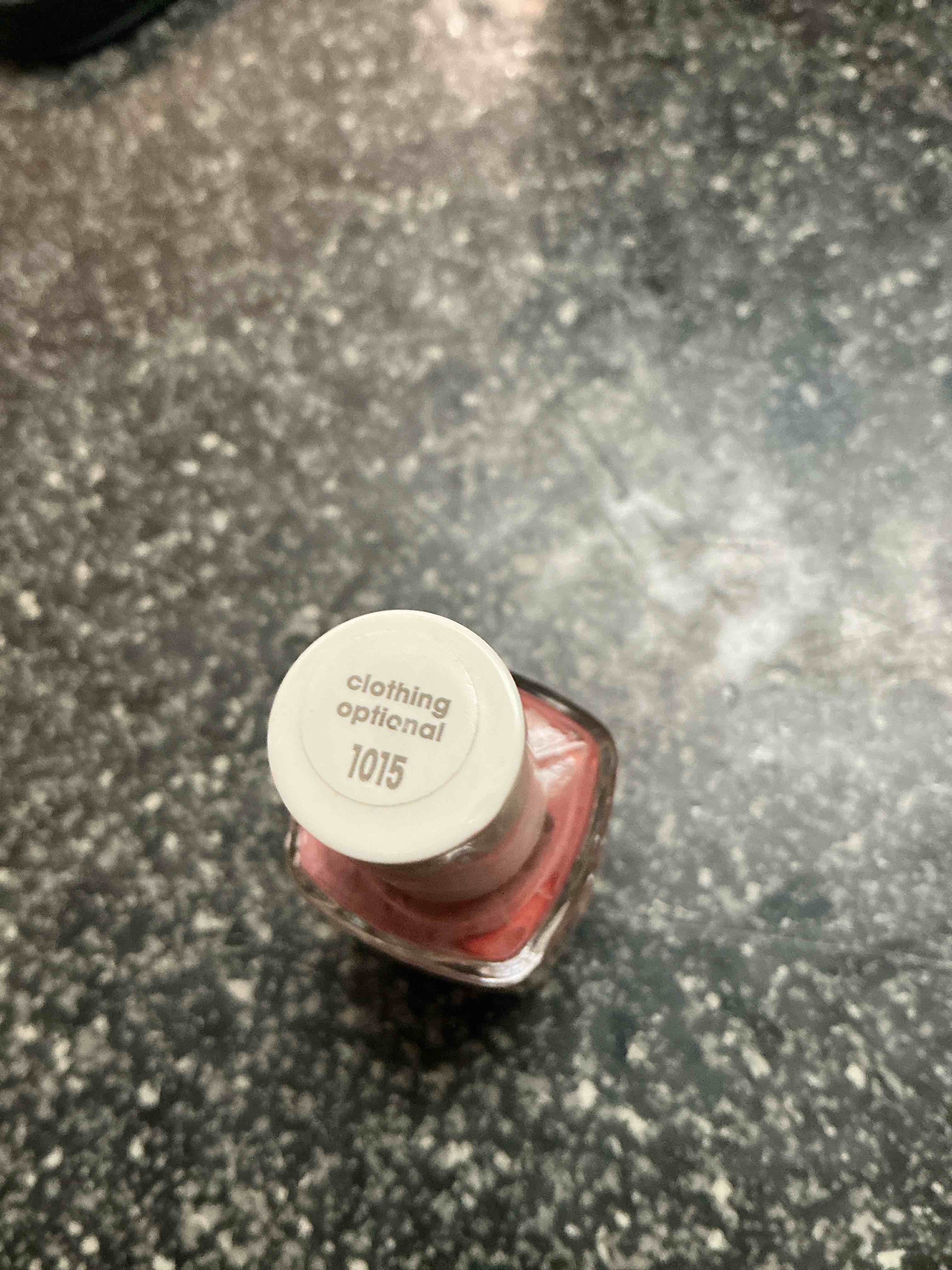Condition photo showing New/Like New for essie Nail Polish, Glossy Shine Finish, Clothing Optional, 0.46 fl. oz.