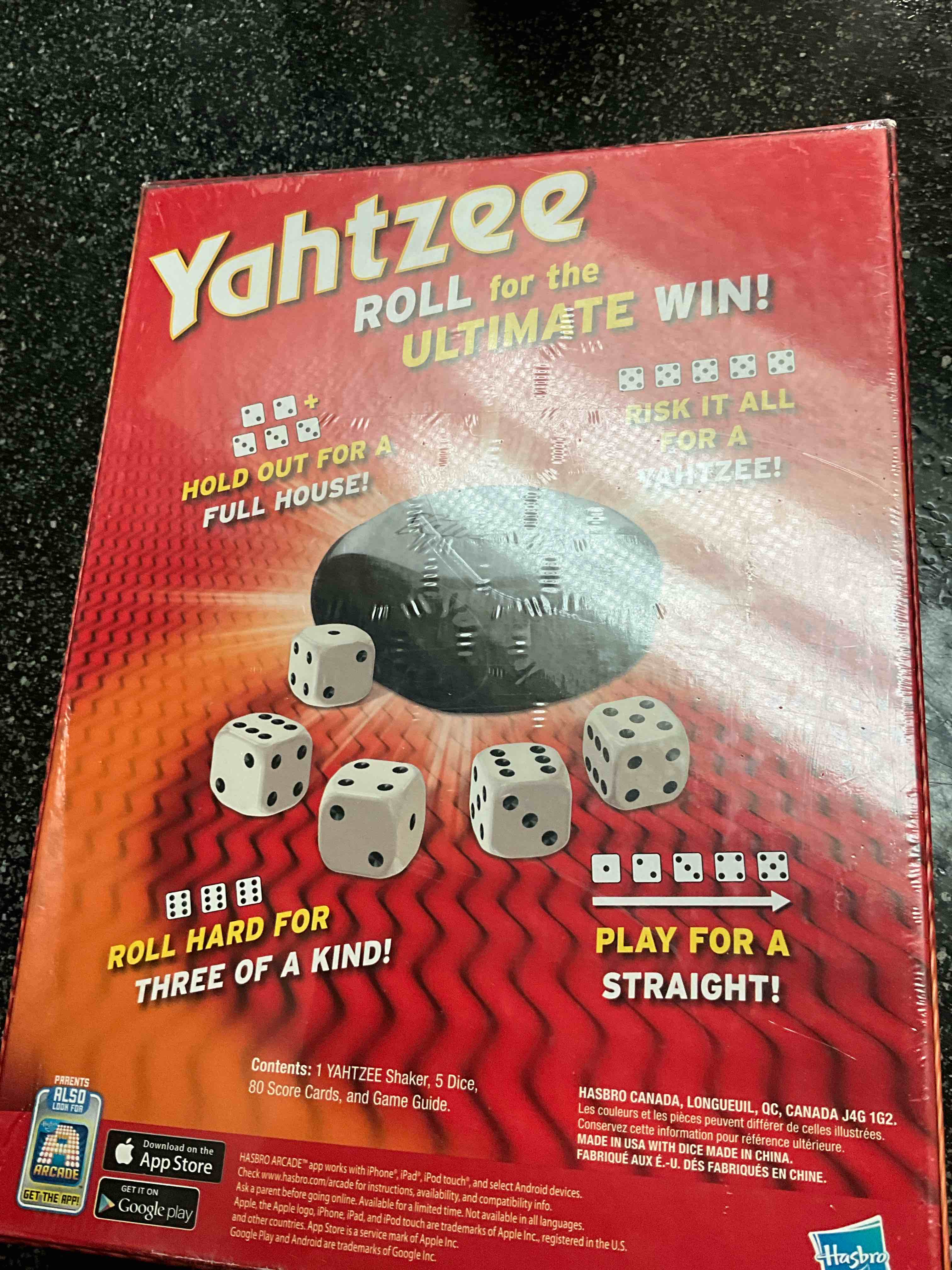 Condition photo showing New/Like New for Parker Brothers Yahtzee