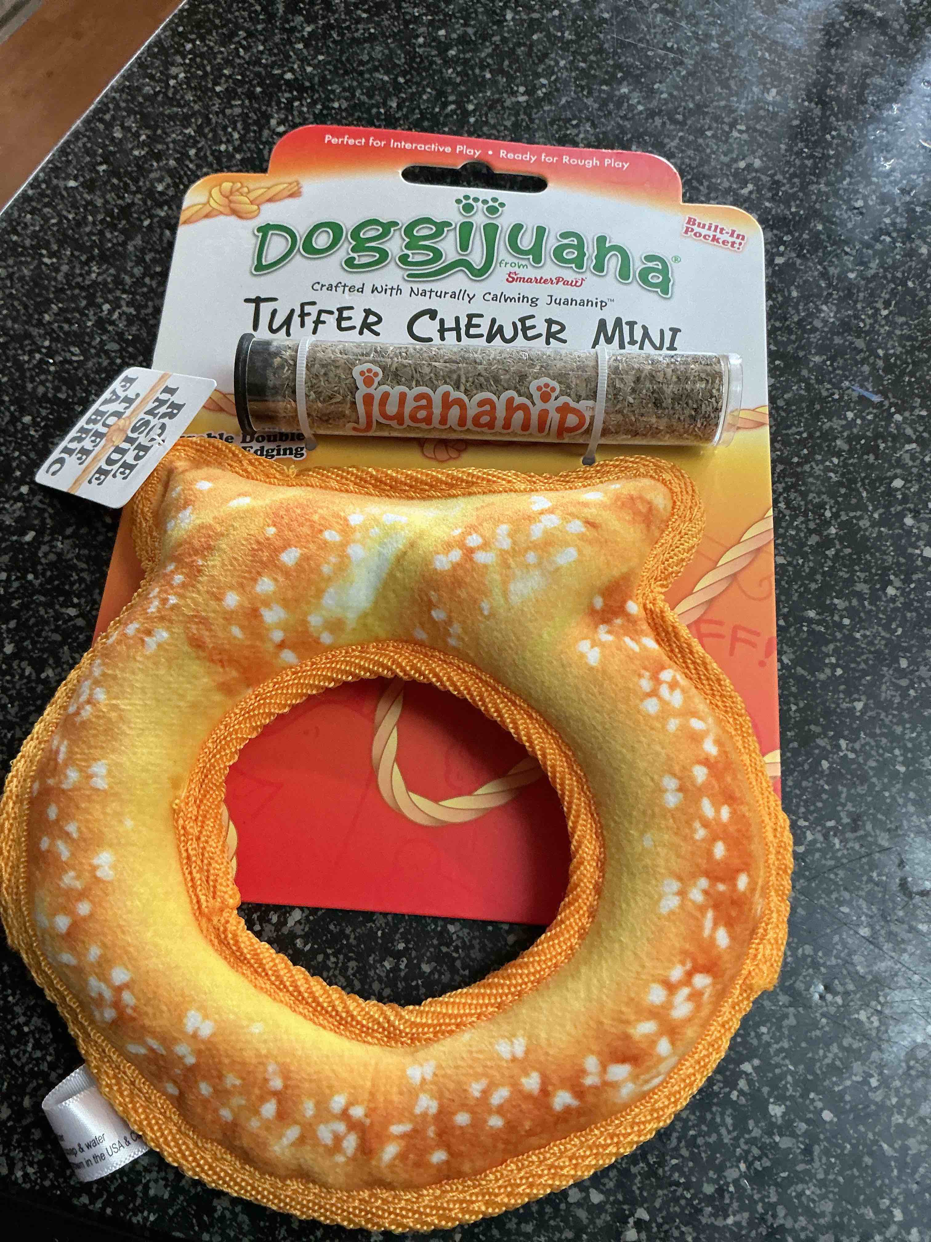 Condition photo showing New/Like New for Doggijuaha Tuffer Chewer Mini Included Rope 