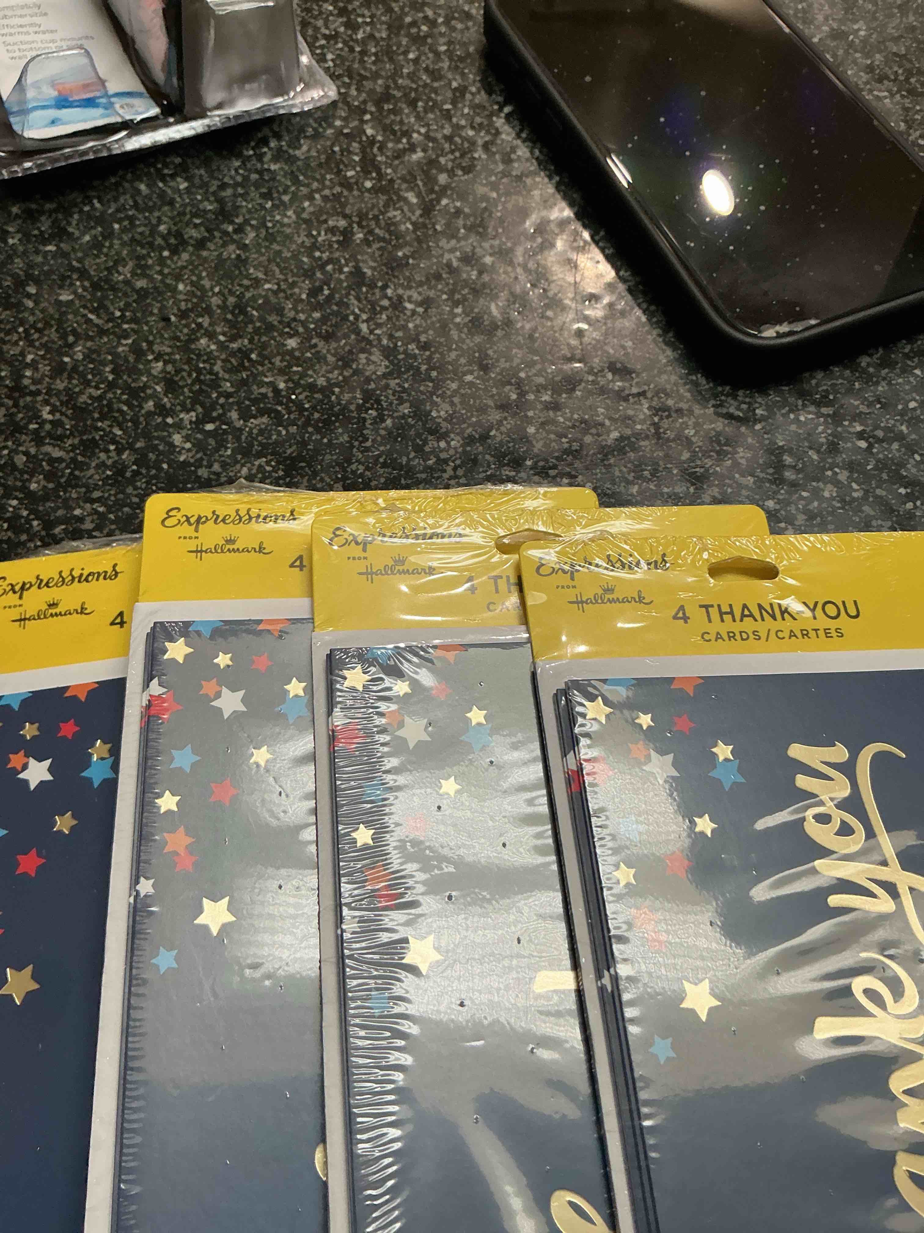 Expression Thank You Cards Contains 4 Cards