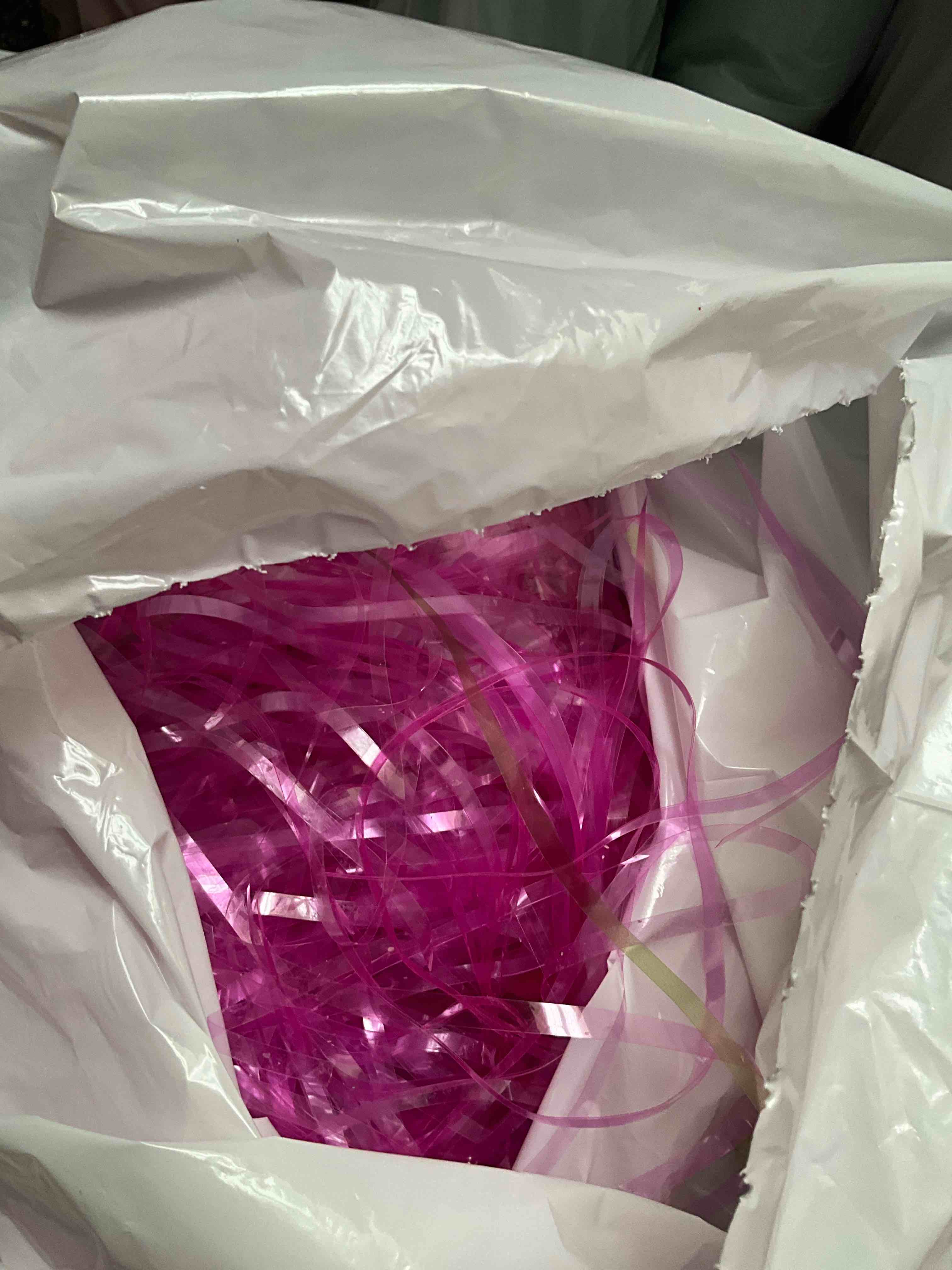 pink easter basket grass 