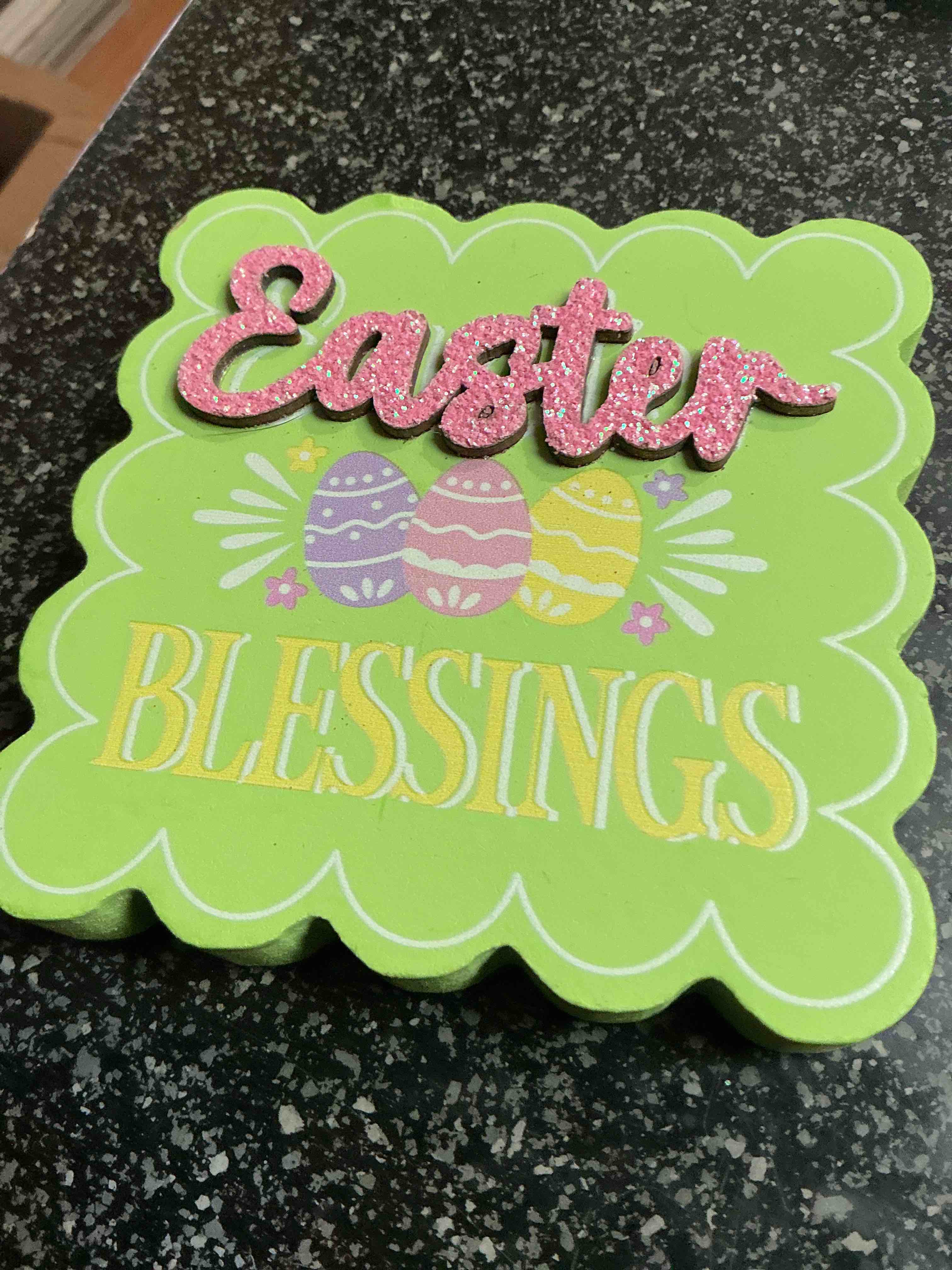 Condition photo showing New/Like New for Easter Blessing - Decor 