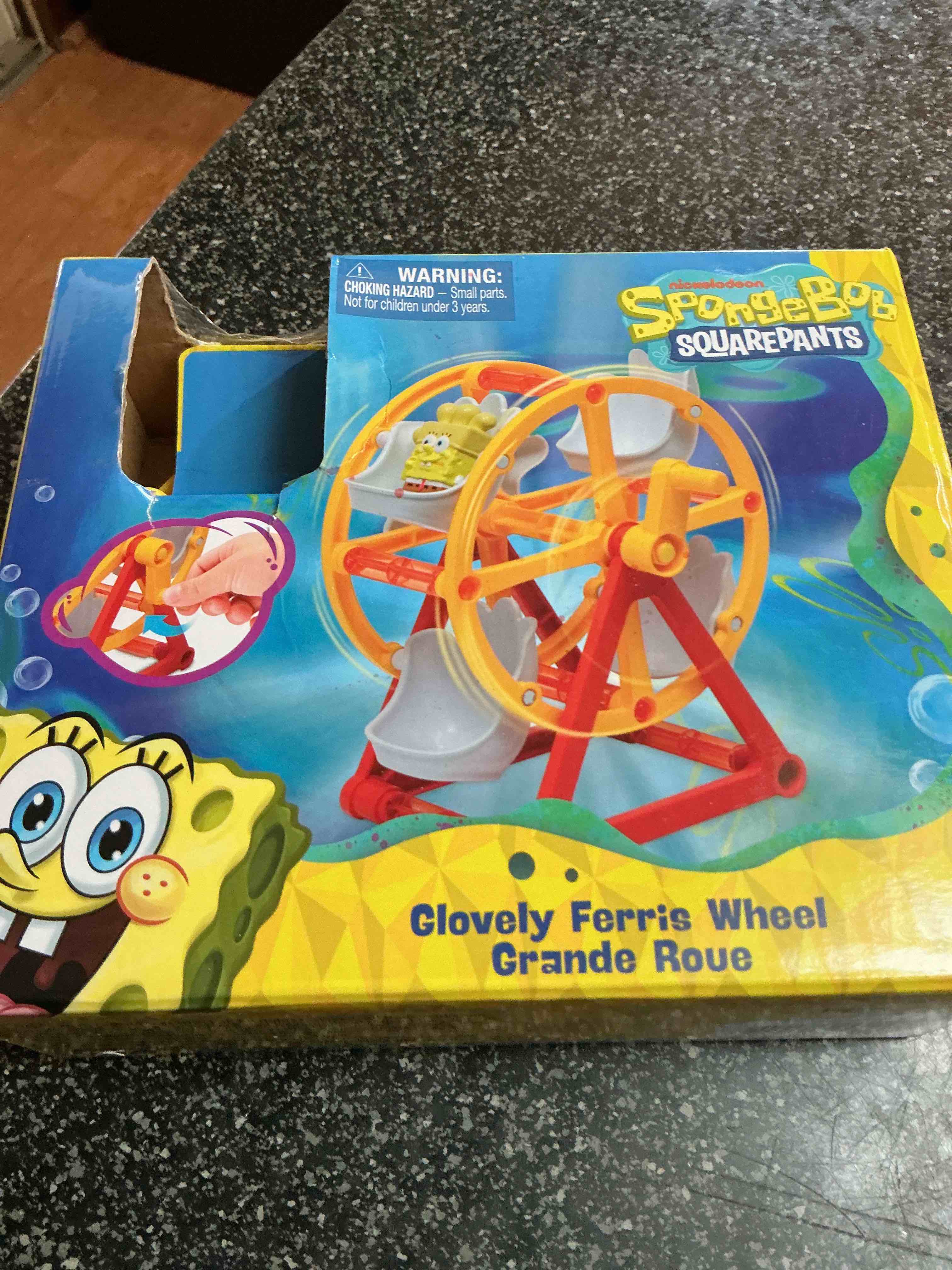 Condition photo showing New/Like New for SpongeBob SquarePants Clovely Ferris Wheel 