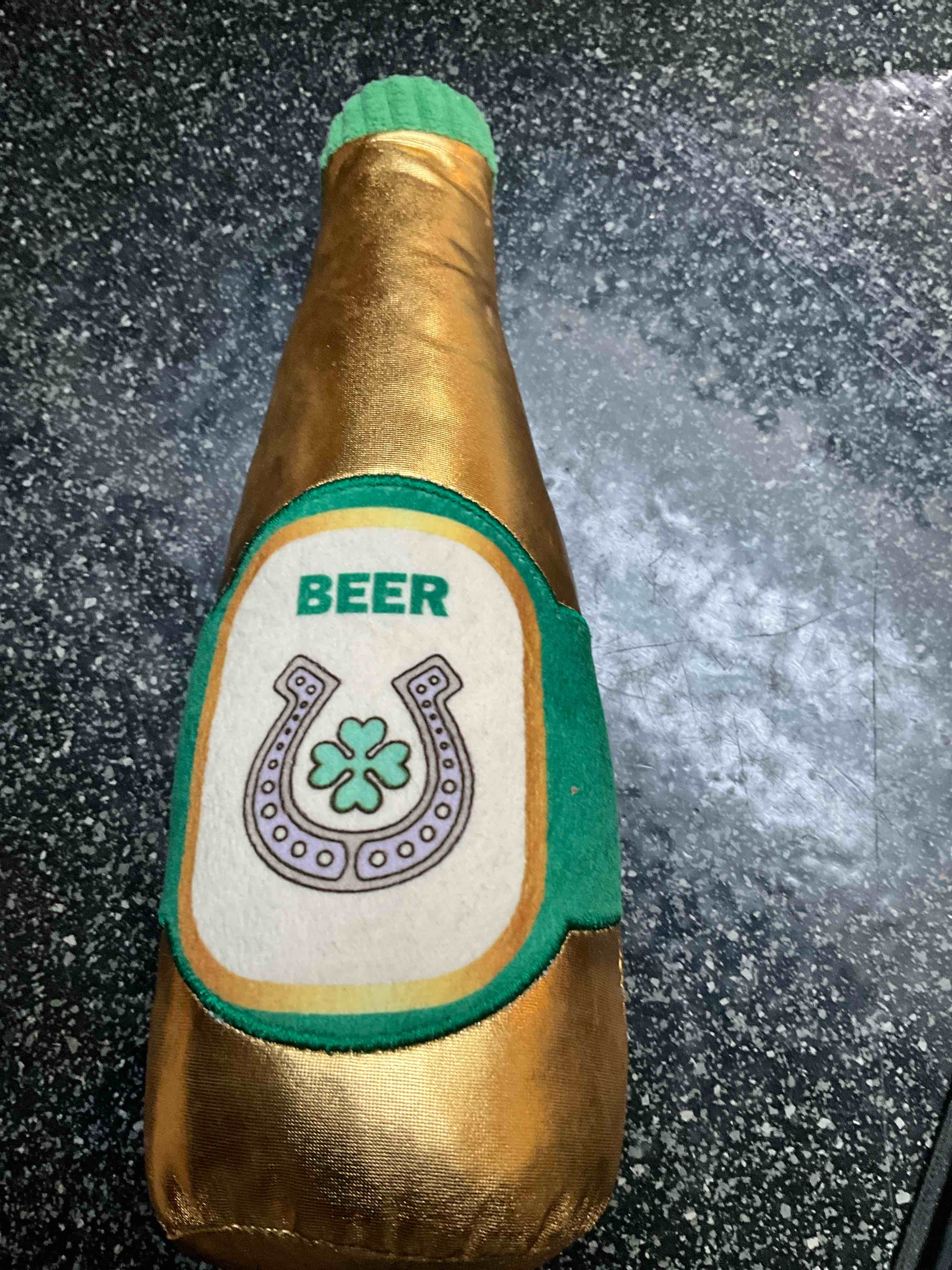 Condition photo showing New/Like New for St. Pat’s - Squeaker Dog Toy 