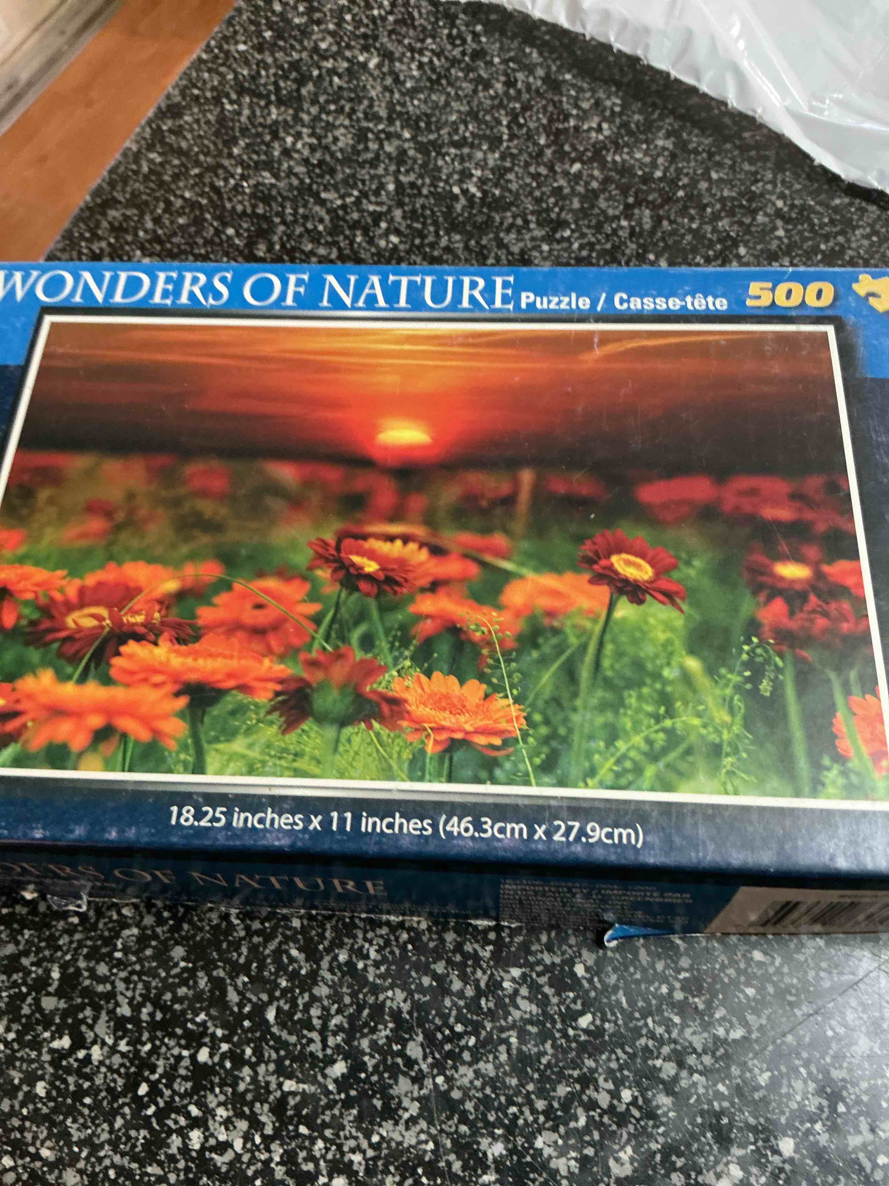Condition photo showing Good Condition for Wonders Of Nature 500 Piece Puzzle 