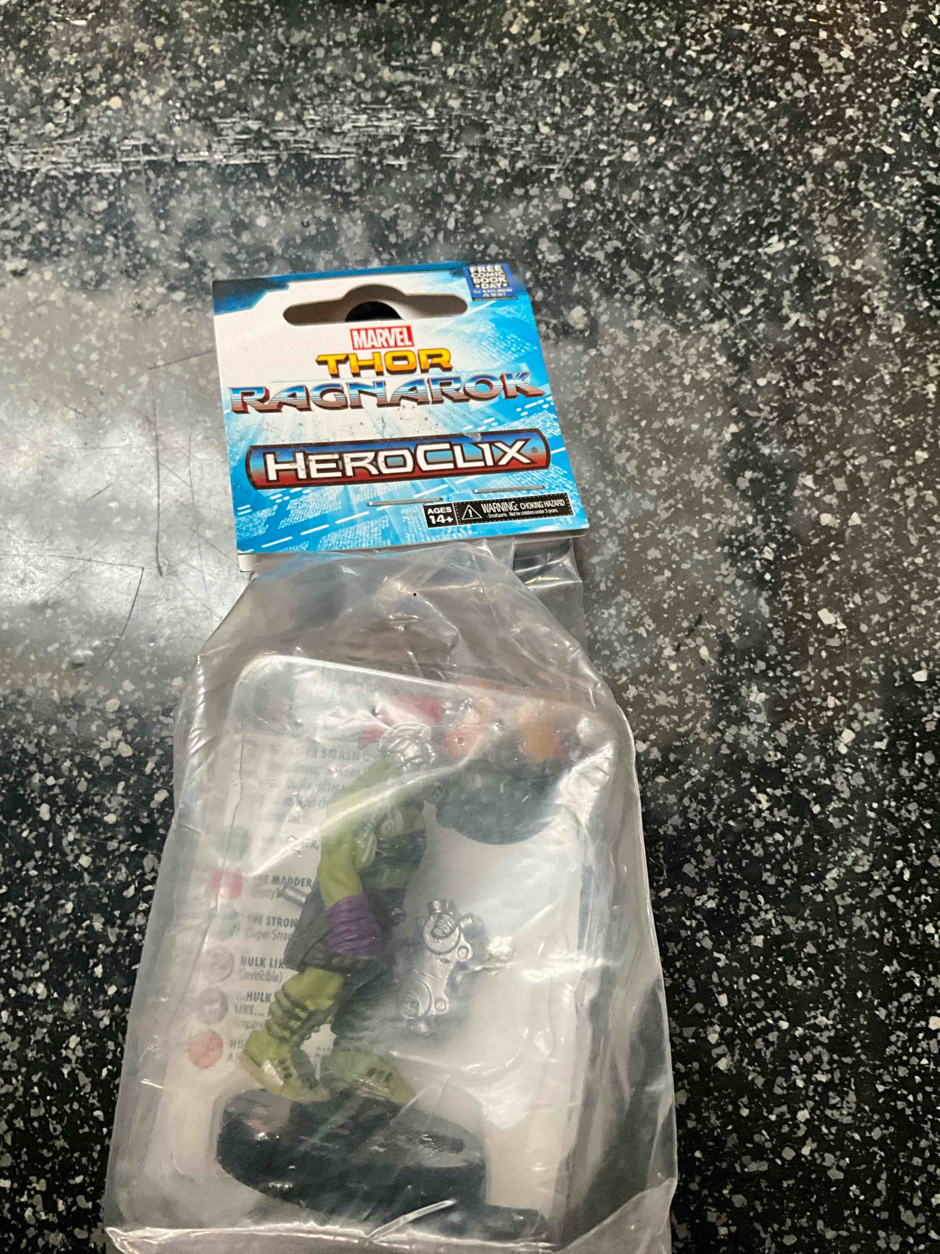 Condition photo showing New/Like New for Marvel THOR HEROCLIX - Easter Basket Stuffer 