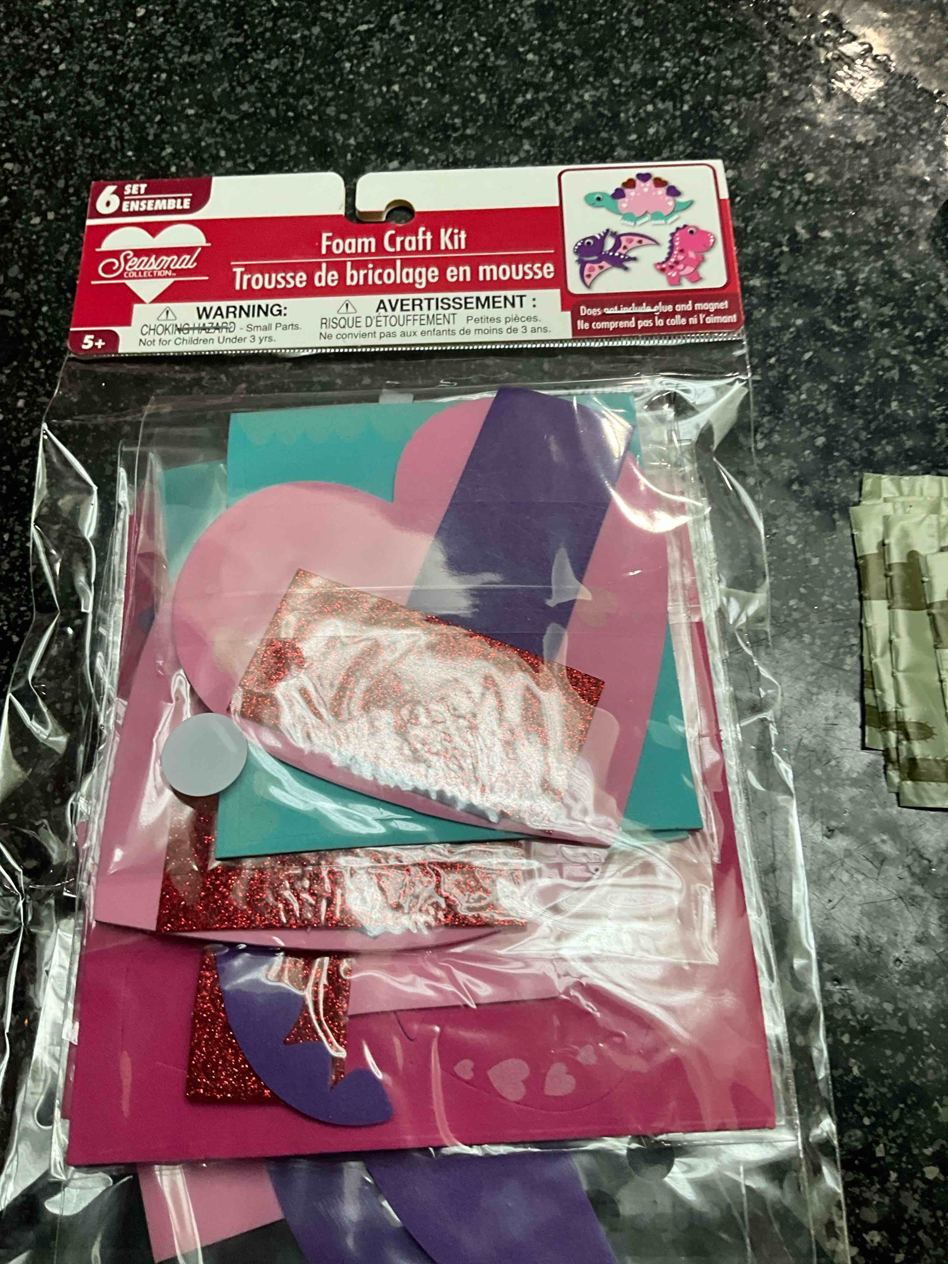 Condition photo showing New/Like New for Foam Animal Craft Kits - 6 count 
