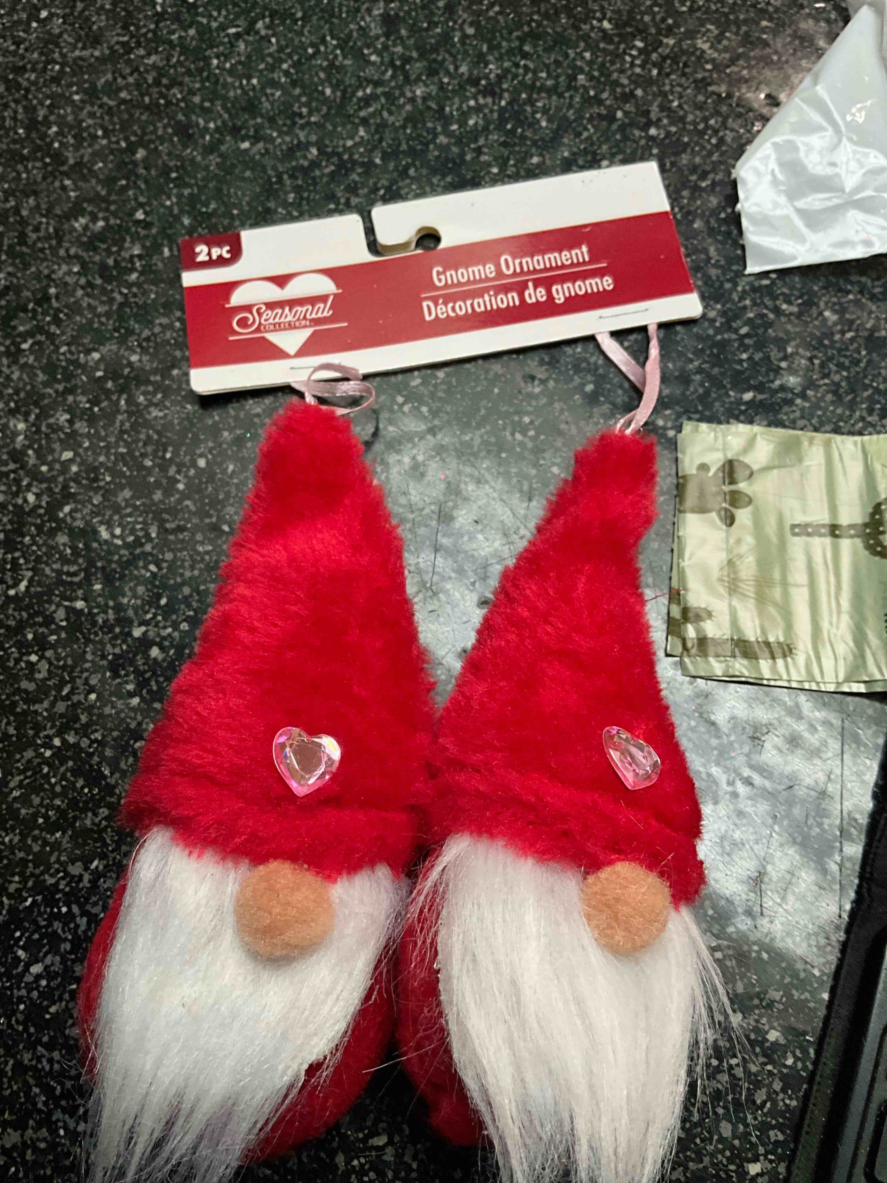 Condition photo showing New/Like New for Decorative Gnome Basket Stuffers - 2 count 