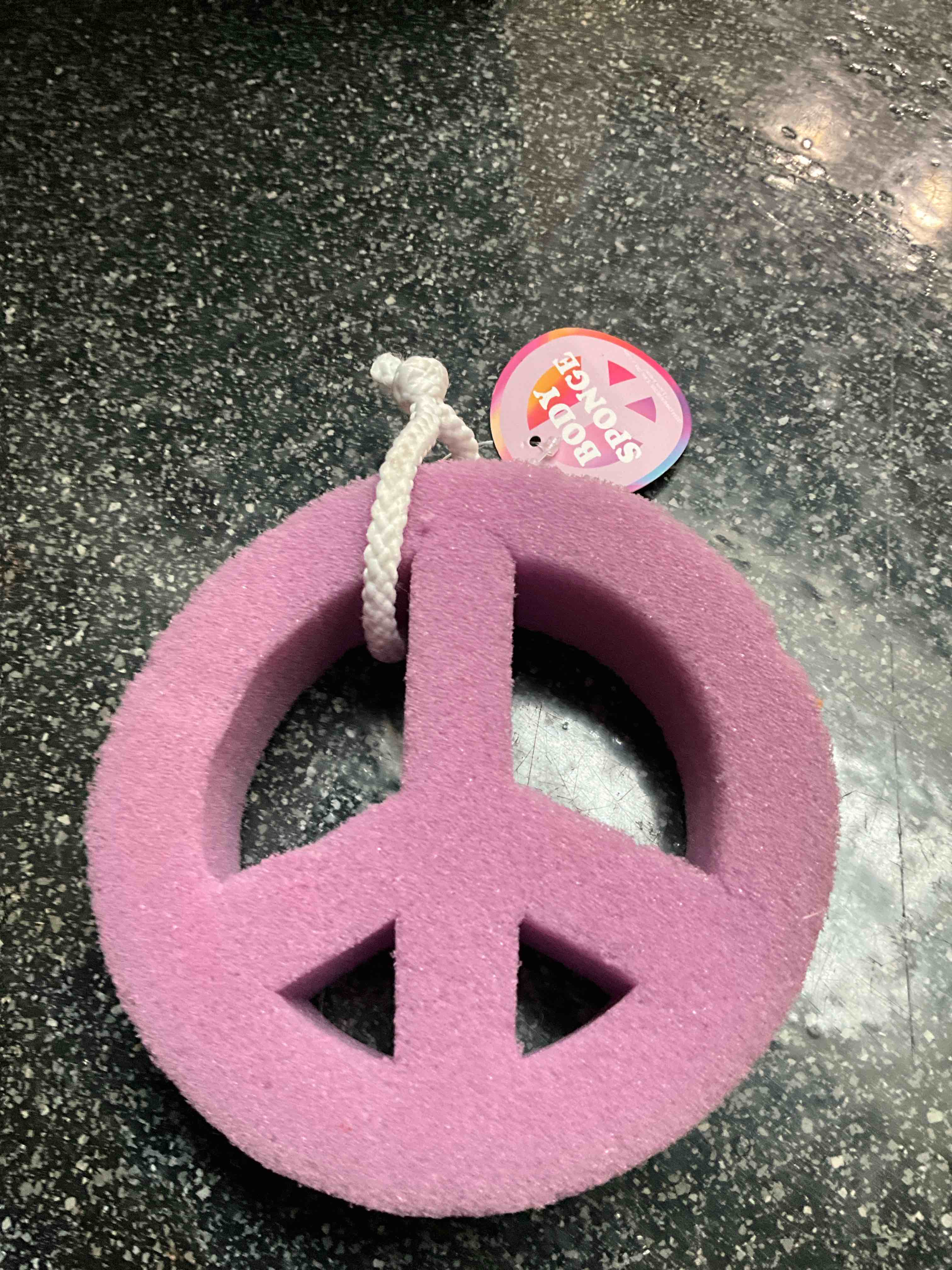 Condition photo showing Good Condition for Purple Bath Body Sponge 