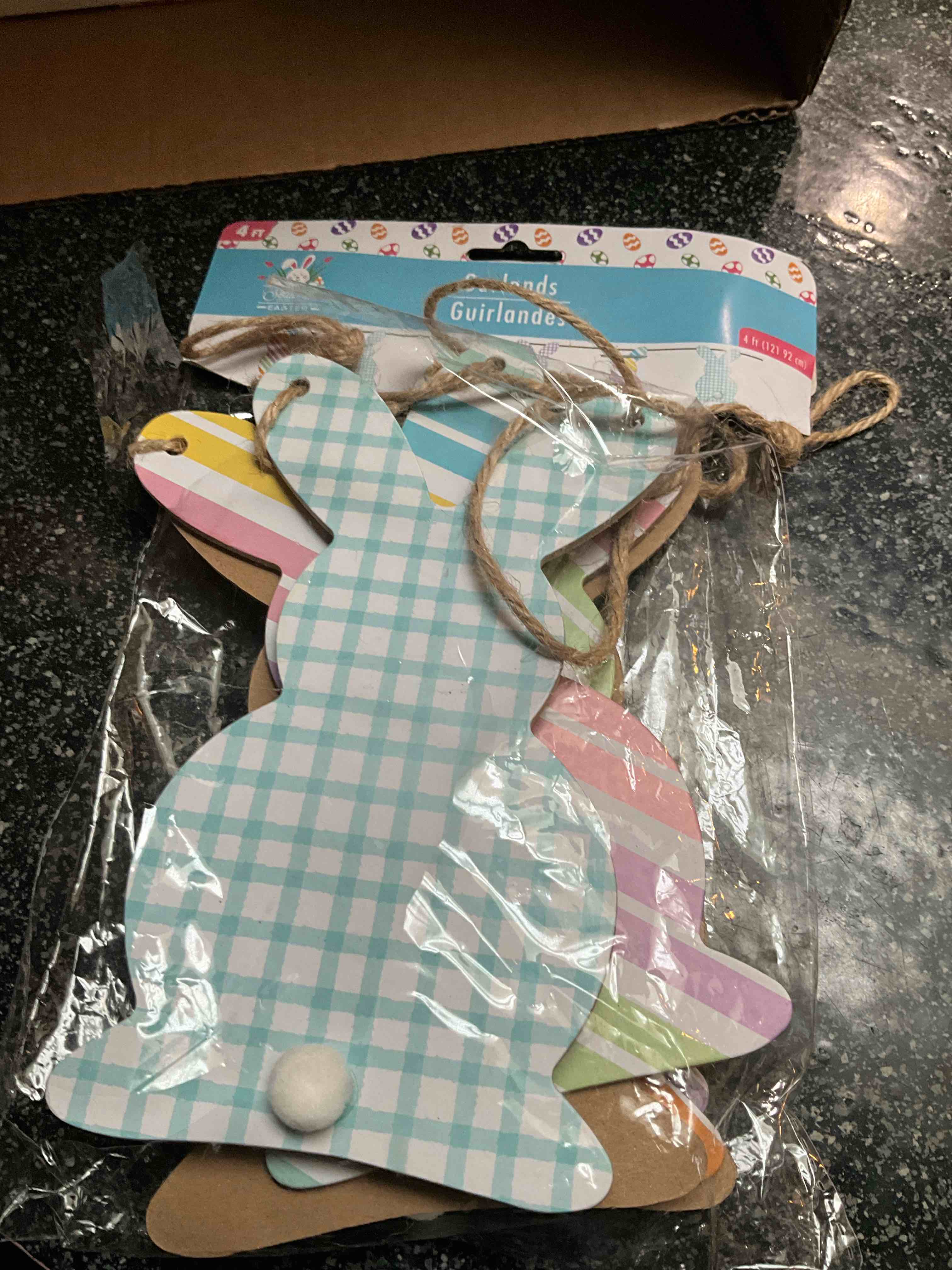 Condition photo showing New/Like New for Bunny - Decorative - Garland - 4ft long 