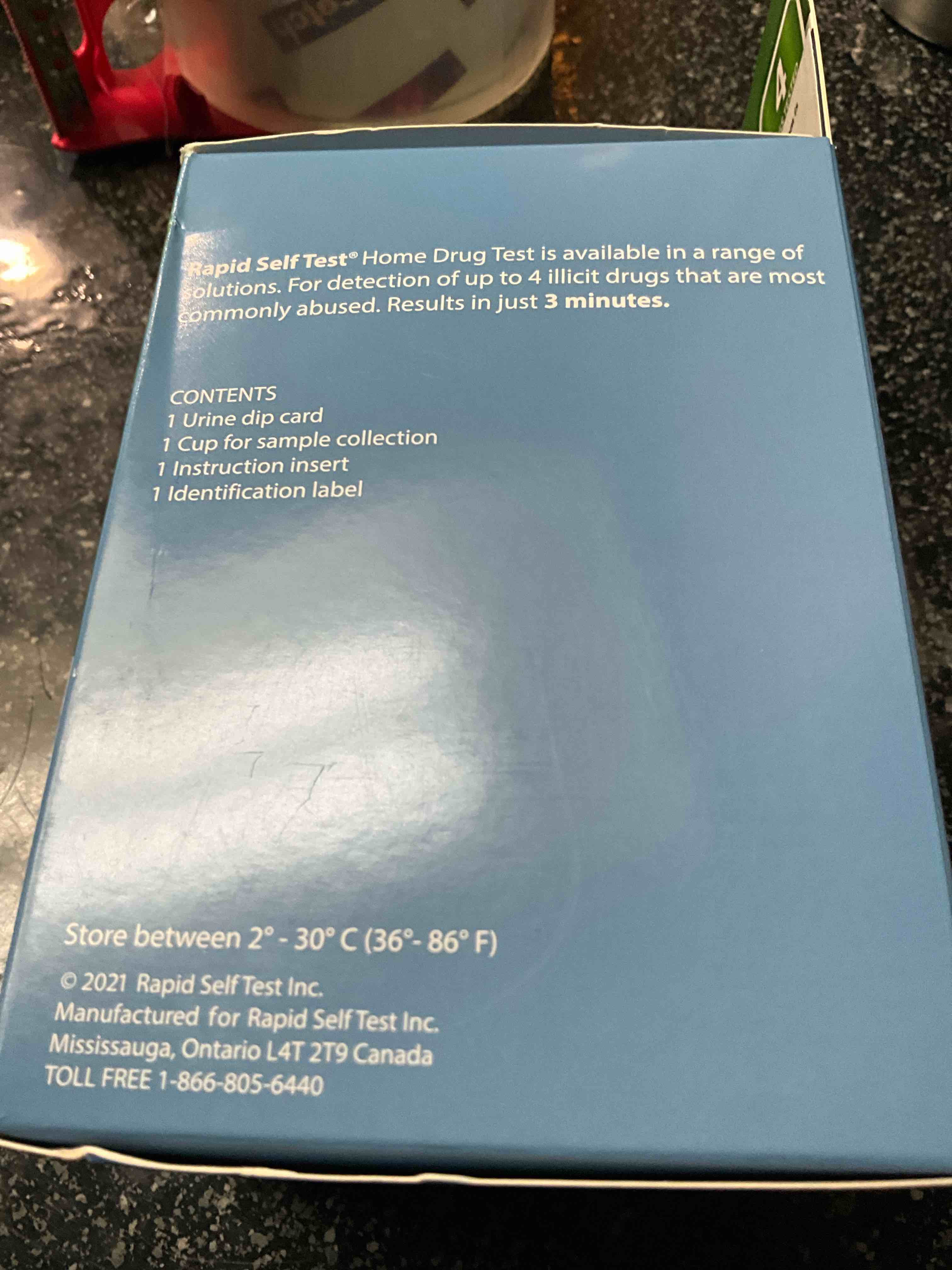 Condition photo showing New/Like New for RST - Home Drug Test - 4 drugs tested - 99.9% Accuracy 