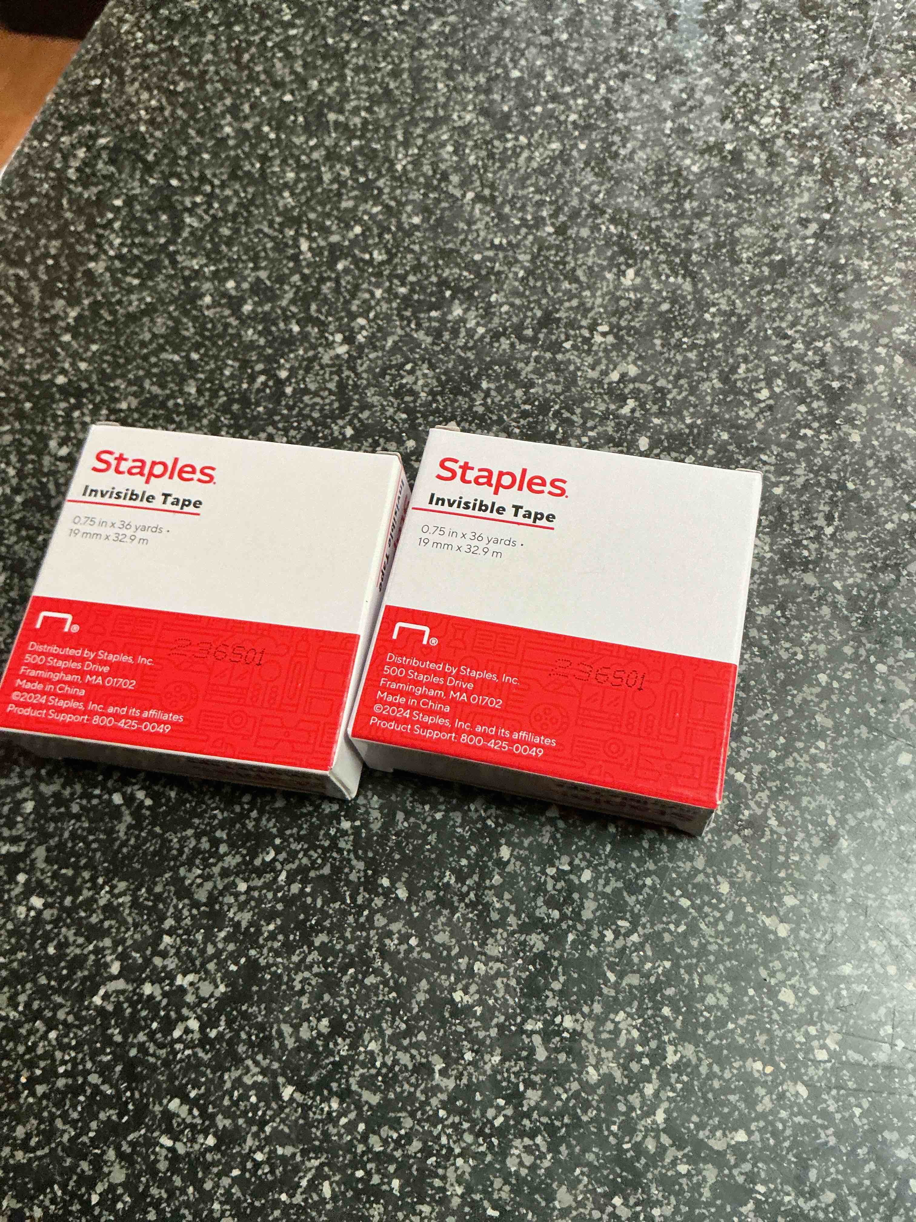 Staples Invisible Tape 