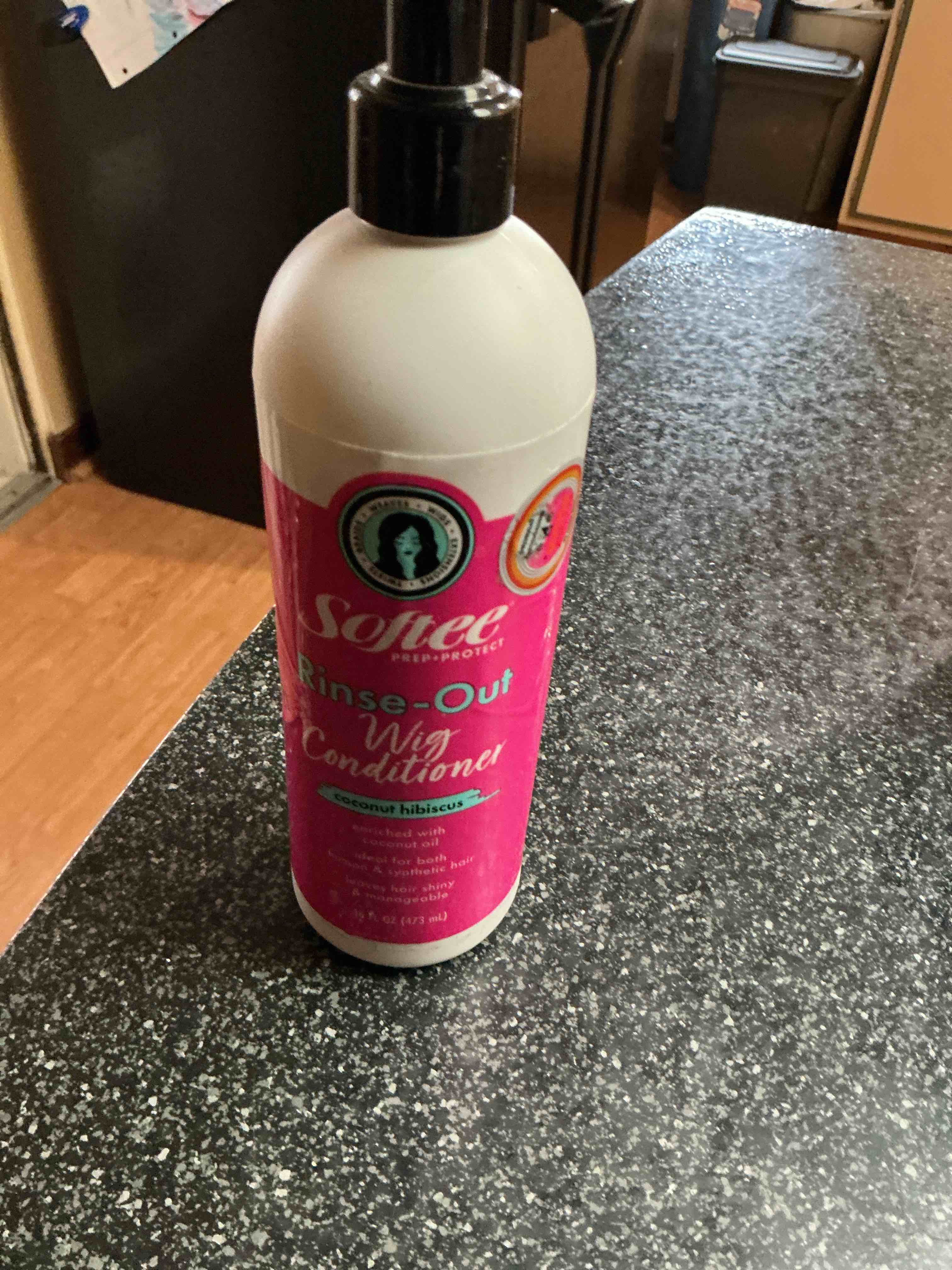 Condition photo showing New/Like New for Softee Rinse-Out Wig Conditioner 16 OZ.