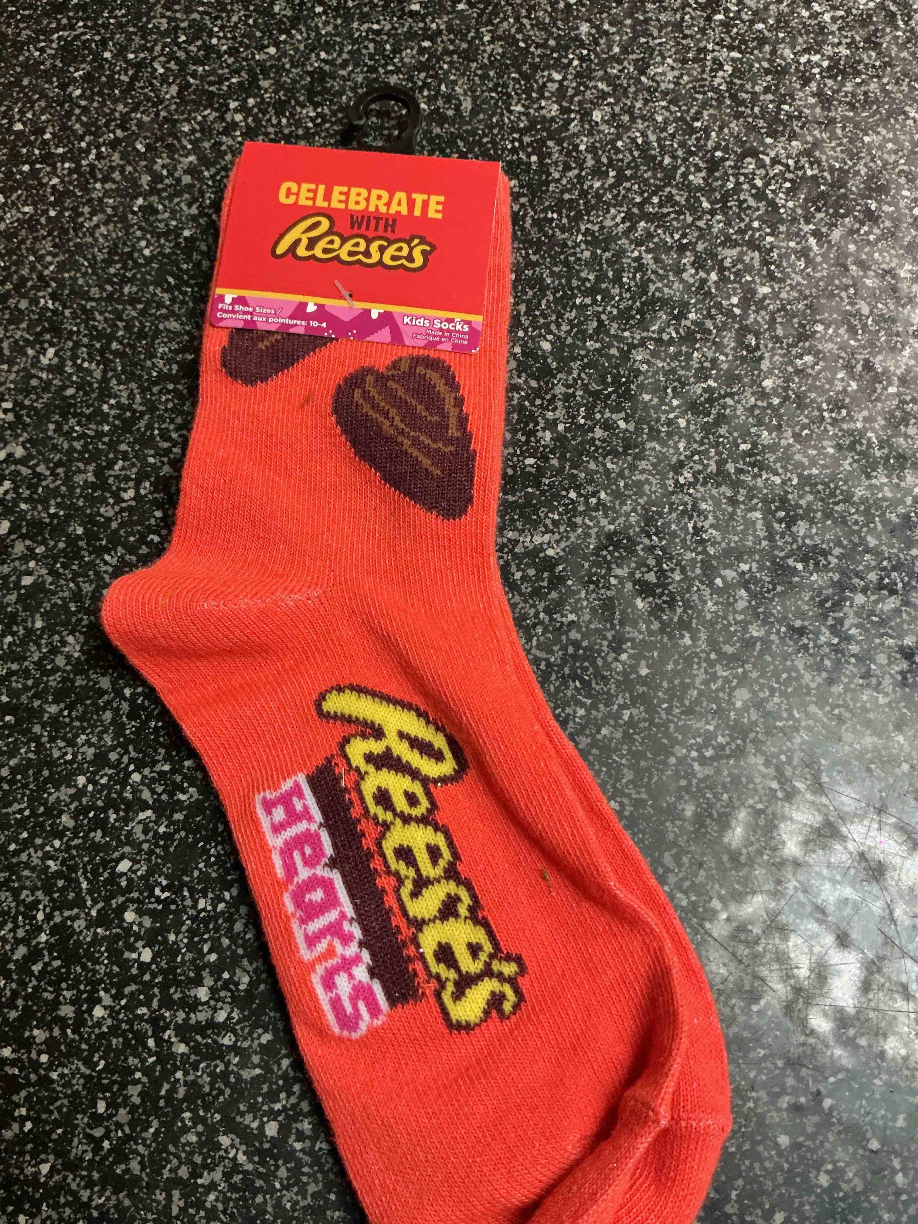 Condition photo showing New/Like New for Celebrate Reese’s Kids Socks Shoes Size 10-4