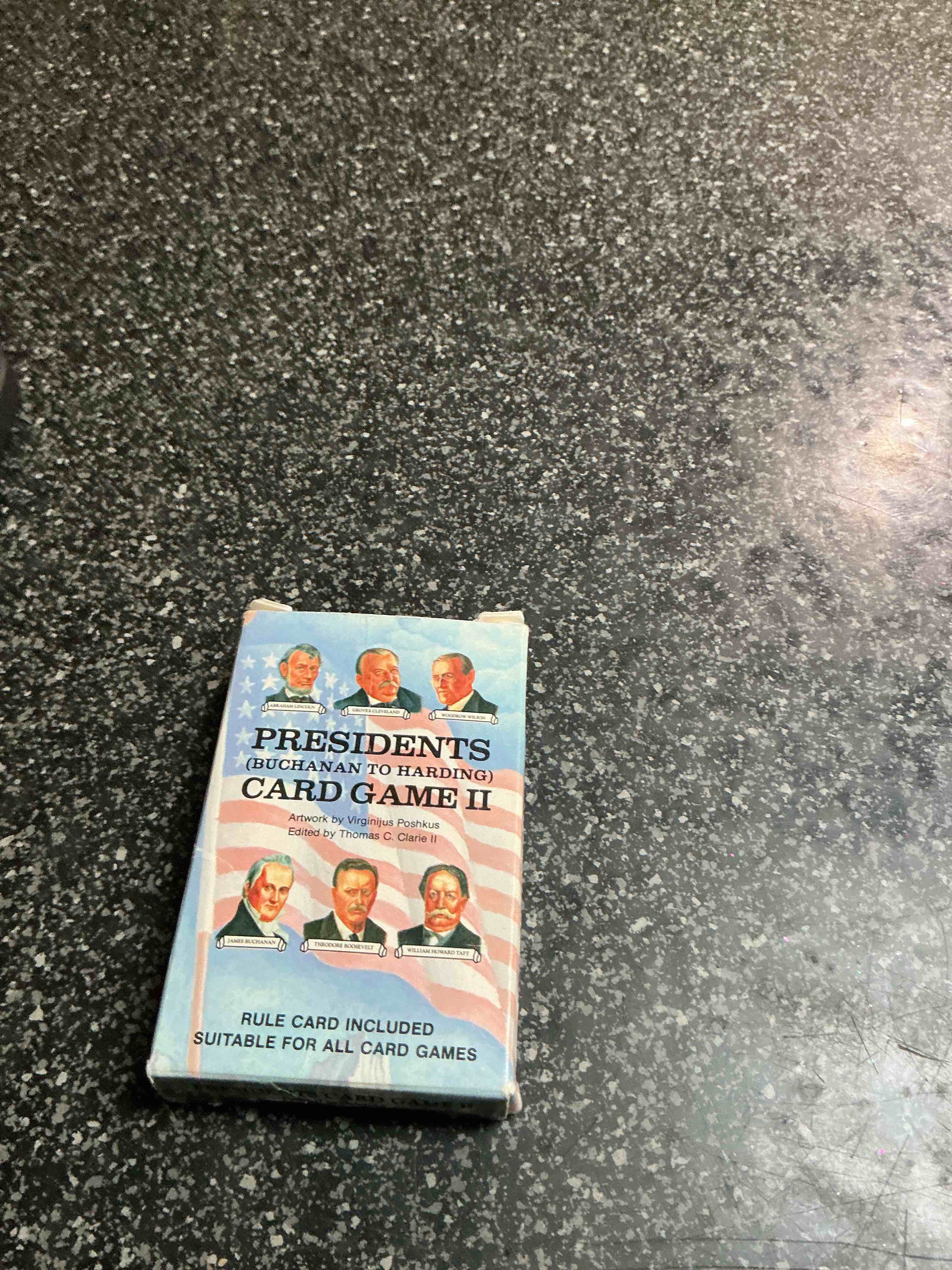 Condition photo showing New/Like New for Presidents Card Game II