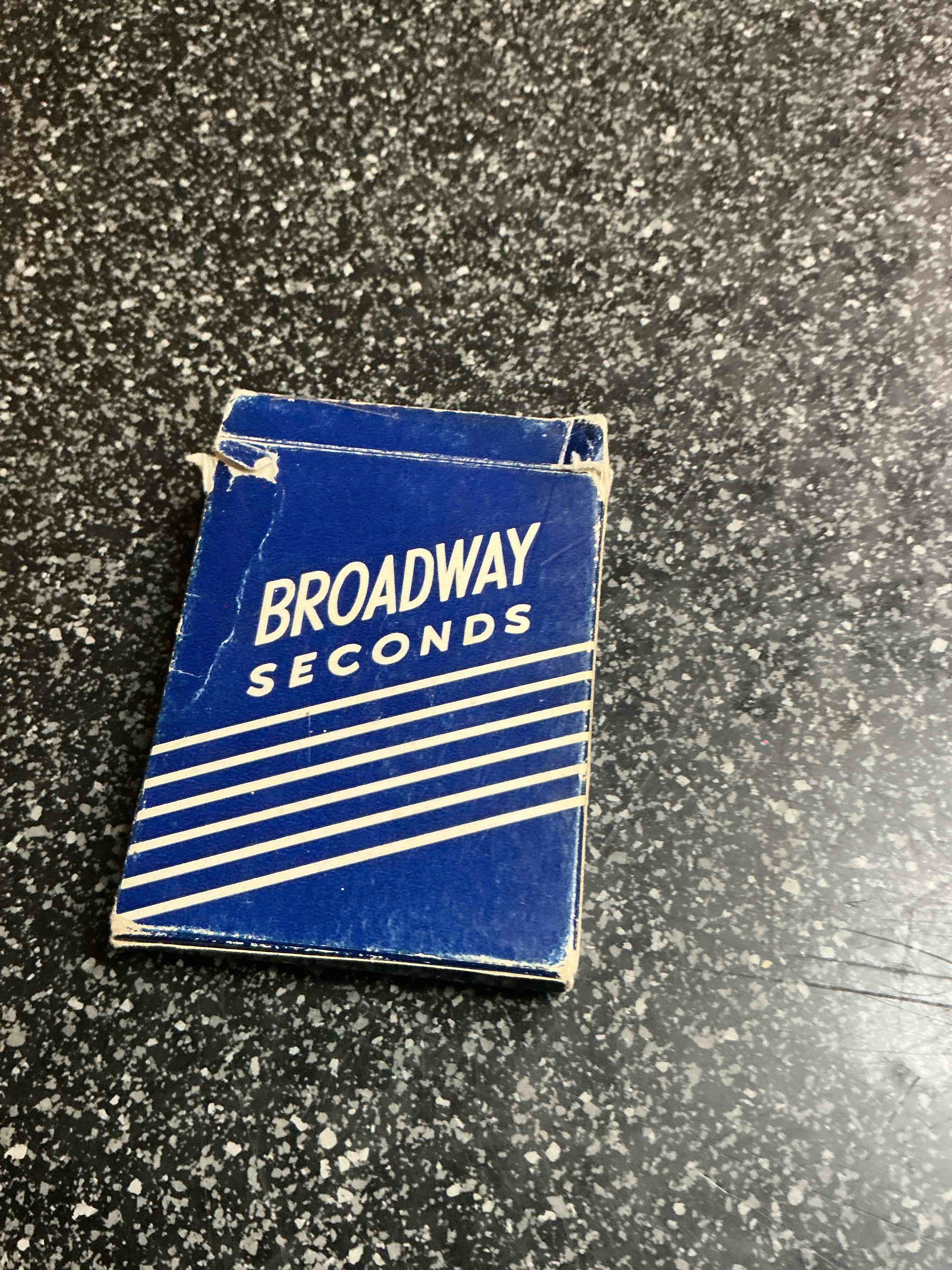 Condition photo showing As Is for Broadway Seconds Playing  Cards  