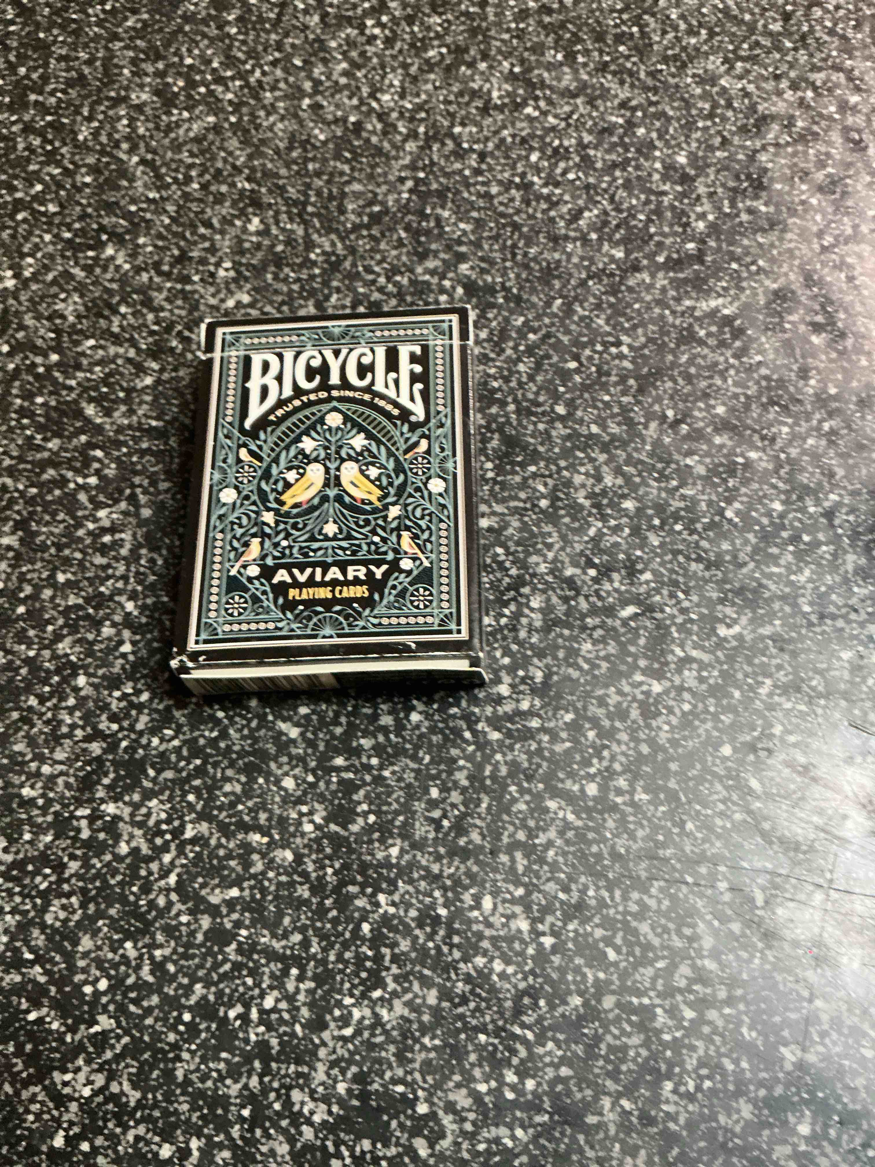 Condition photo showing New/Like New for Bicycle Aviary Portable Aviary Playing Cards 