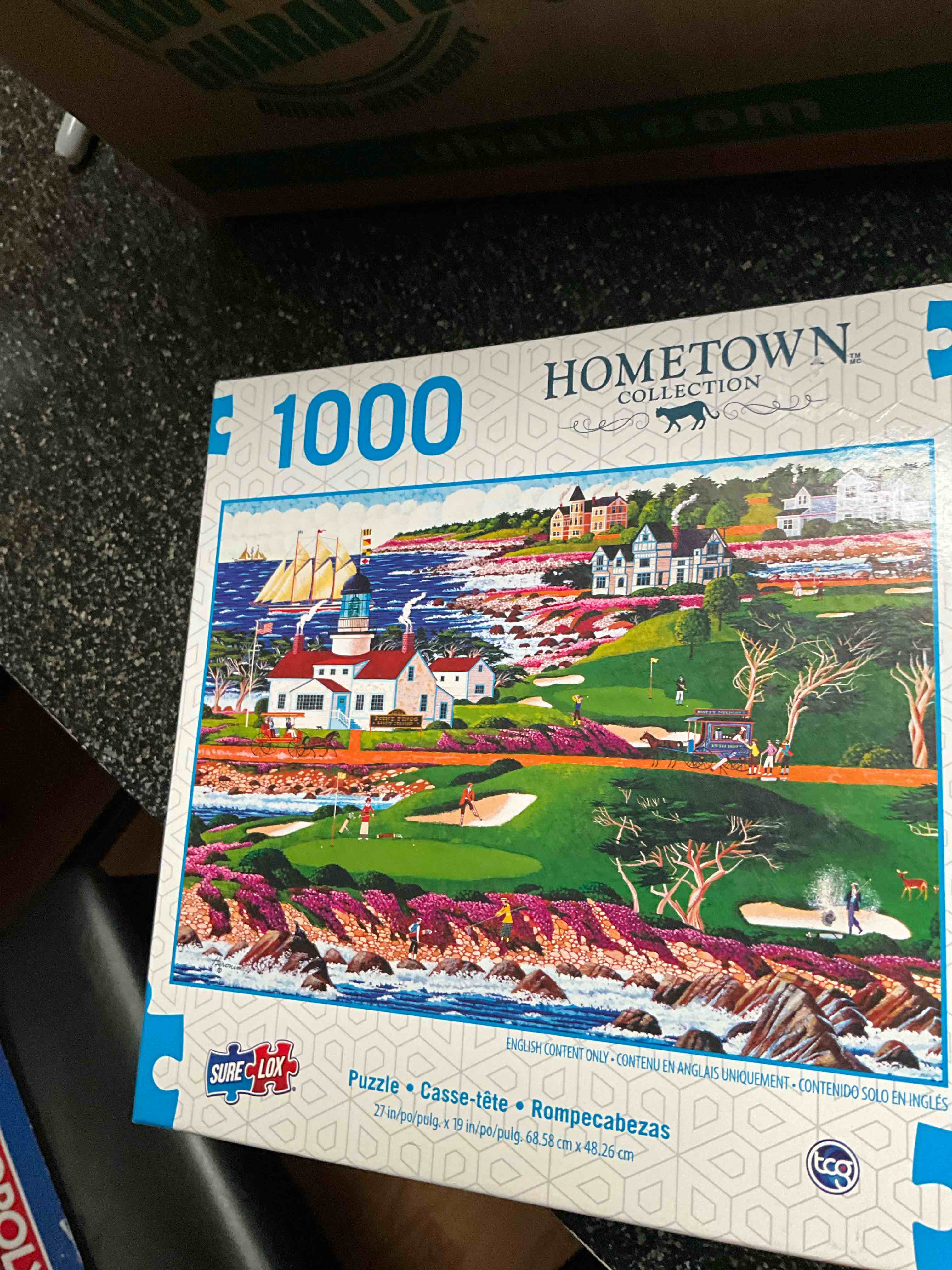 Condition photo showing New/Like New for Sure Lox Hometown Collection - 1000 pc Puzzle