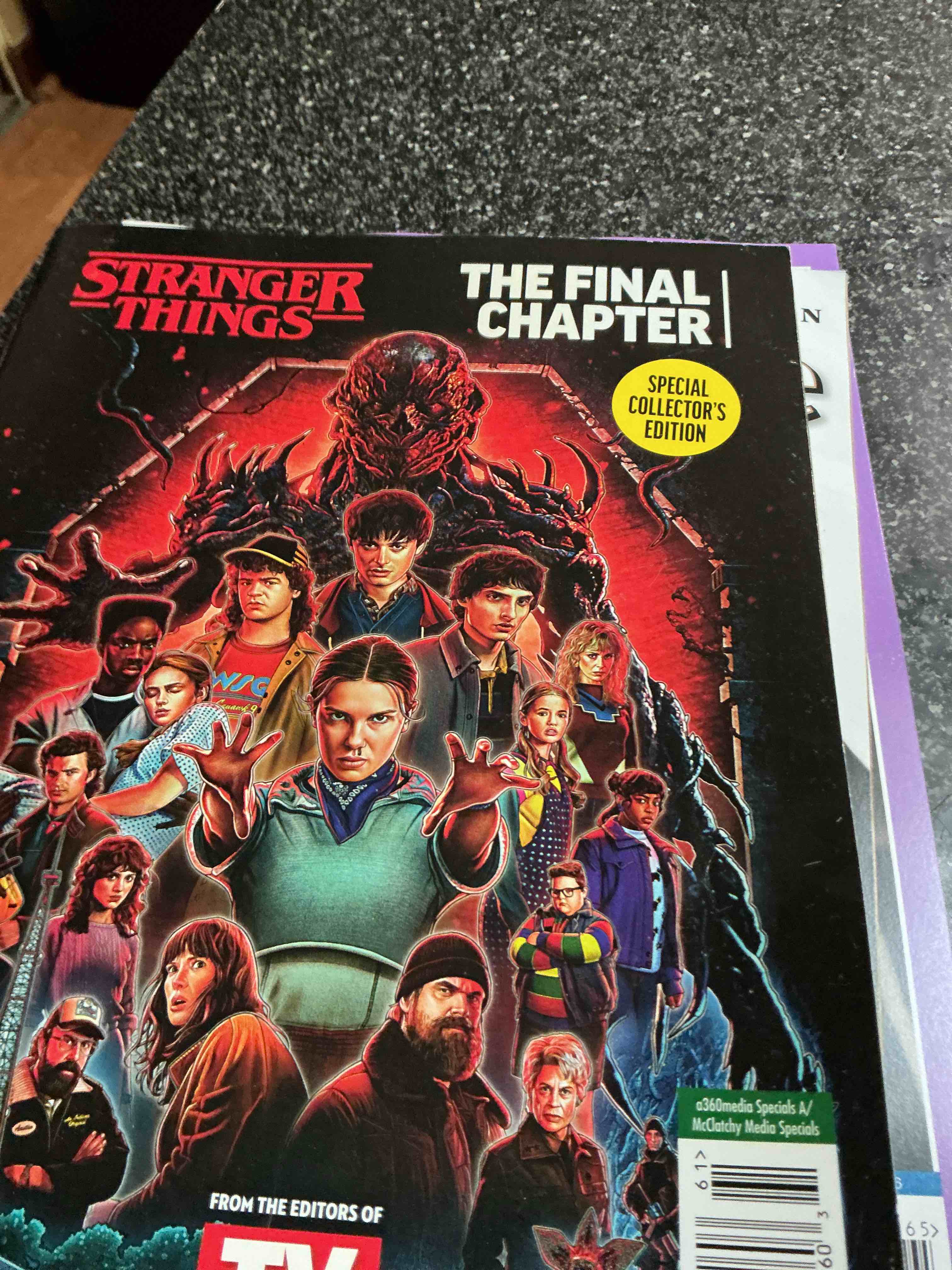 Condition photo showing New/Like New for Stranger Things The Final Chapter  Special Edition 